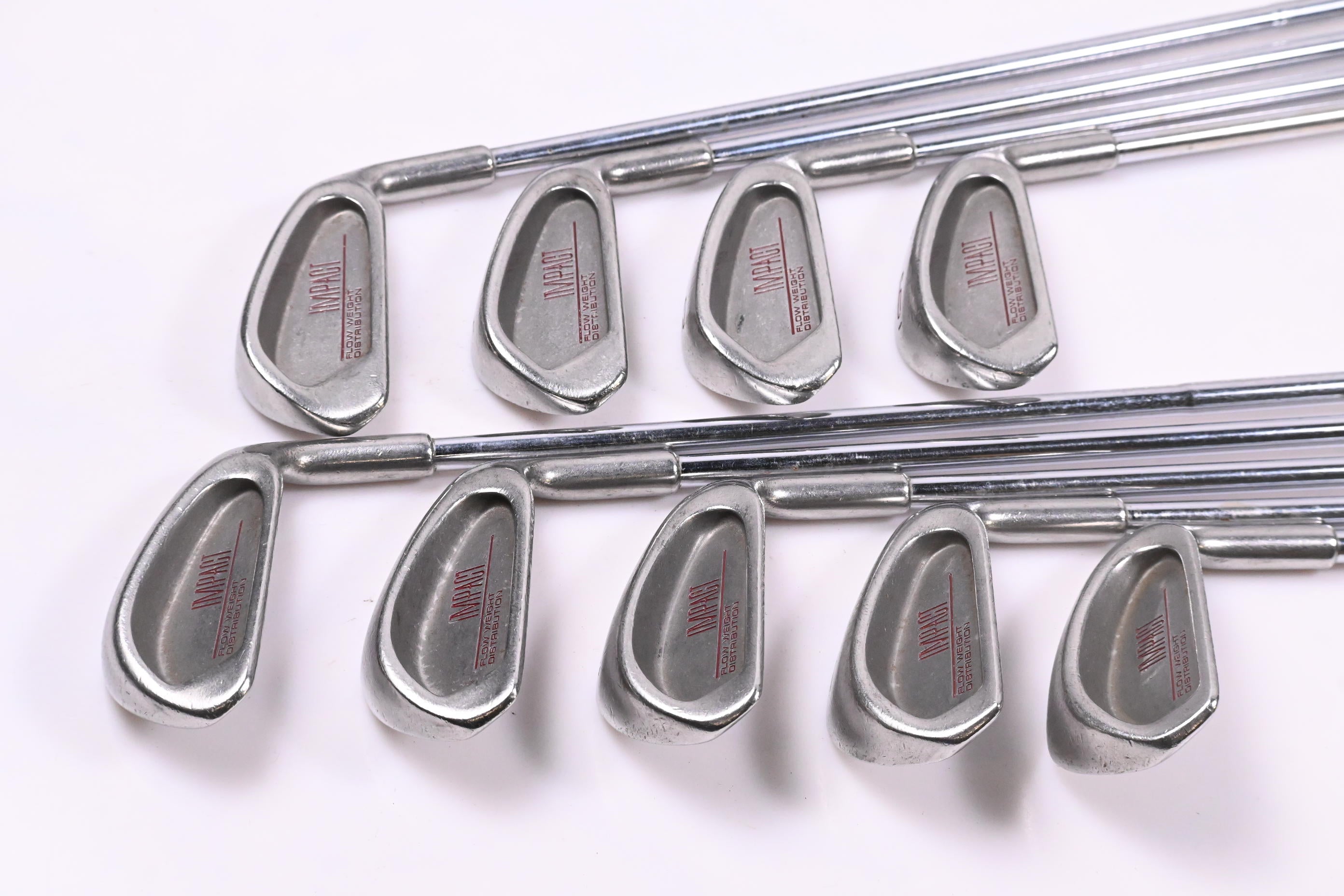 Mizuno Impact Irons / 3-PW+SW / Regular Flex Steel Shafts