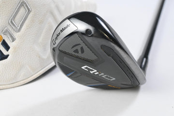 Taylormade Qi10 #4 Hybrid / 22 Degree / Regular Flex Ventus TR Blue 6 Shaft