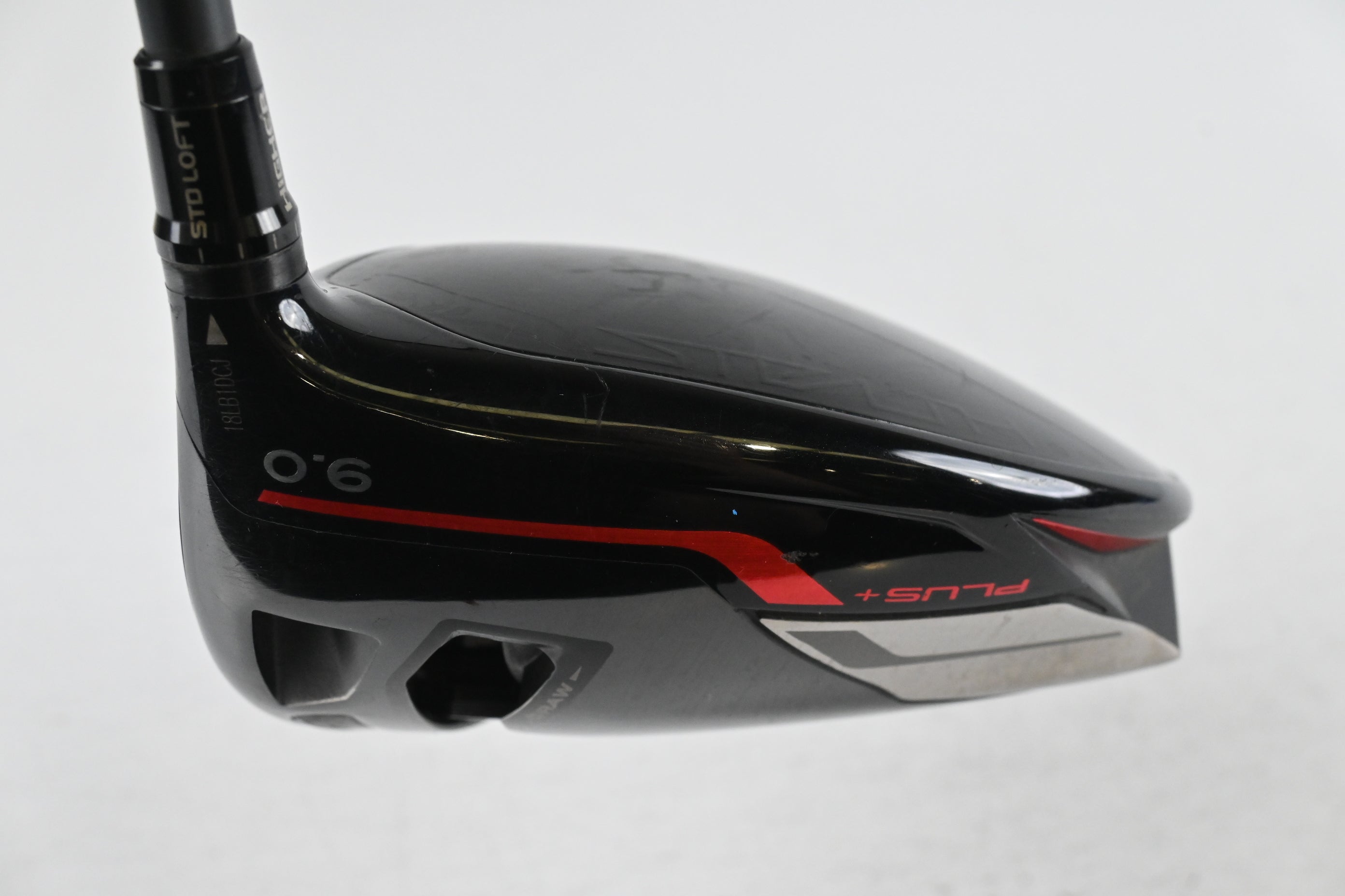 Taylormade Stealth Plus Driver / 9 Degree / X-Flex HZRDUS Smoke Green 60 Shaft