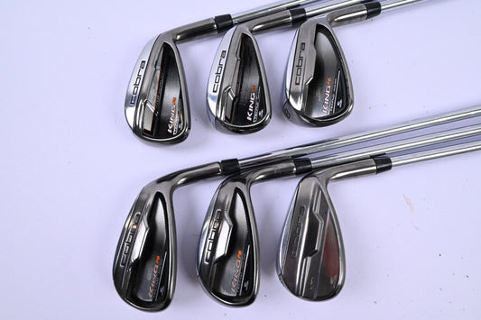 Cobra King F6 Irons / 6-PW+SW / Regular Flex Cobra King Shafts