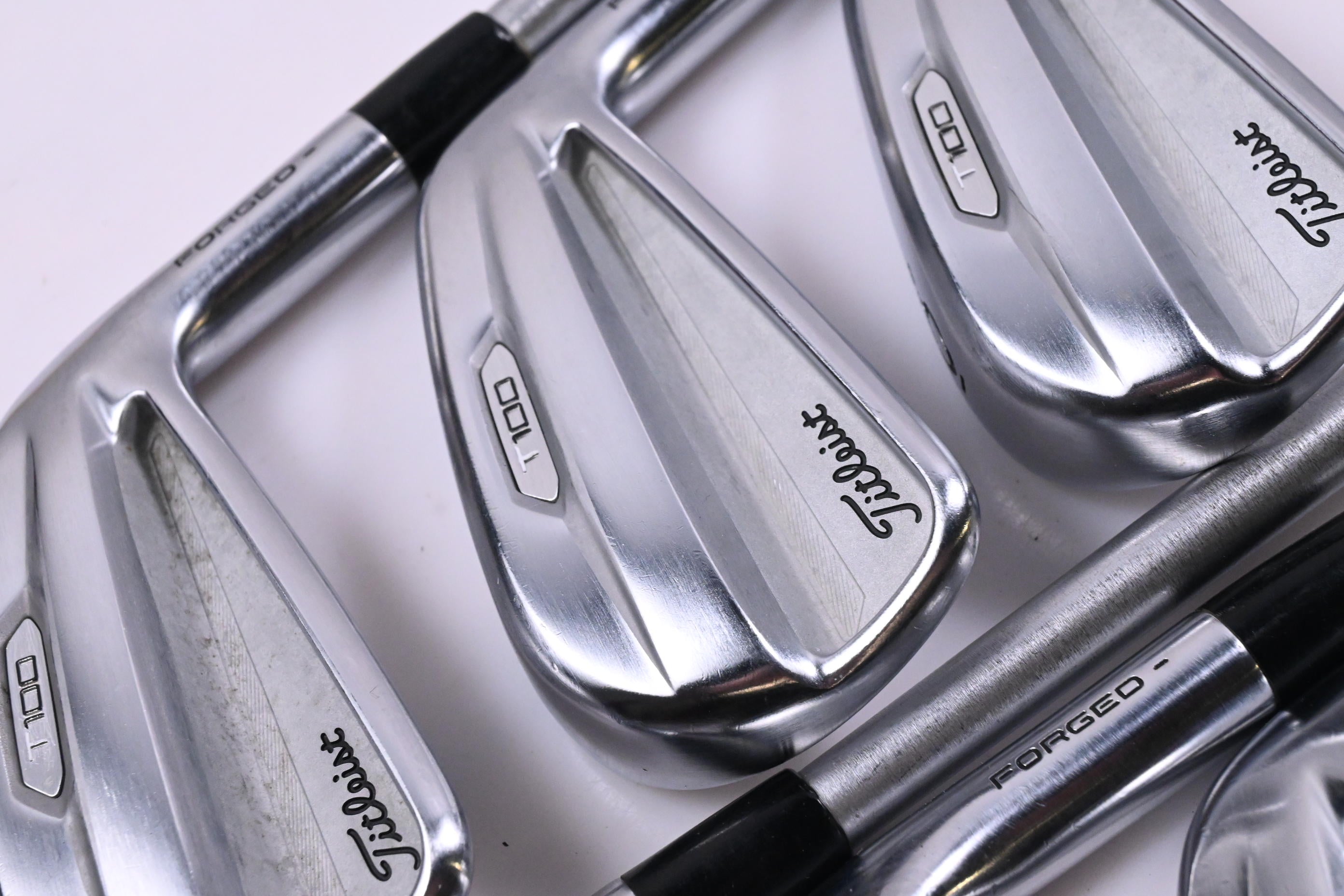 Titleist T100 2021 Irons / 4-PW / Stiff Flex KBS Tour C-Taper Lite 110 Shafts