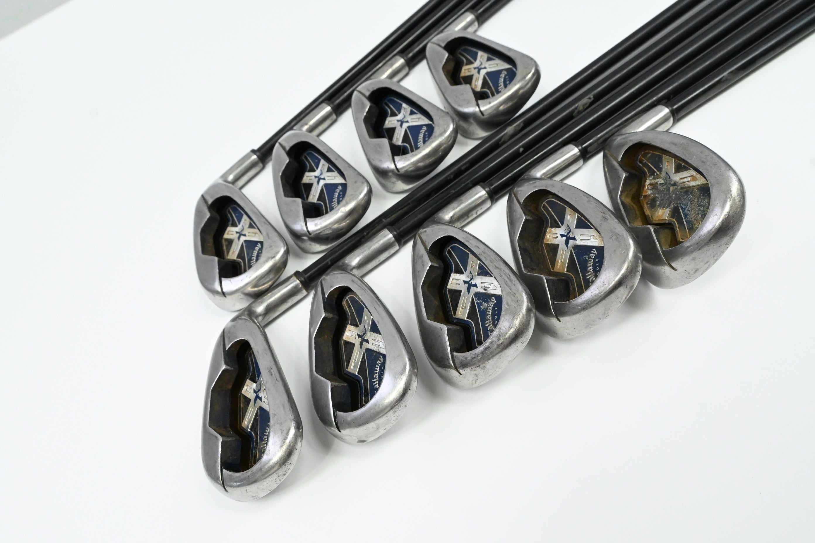Callaway X-18 Irons / 3-PW+SW / Regular Flex System CW 75 Shafts