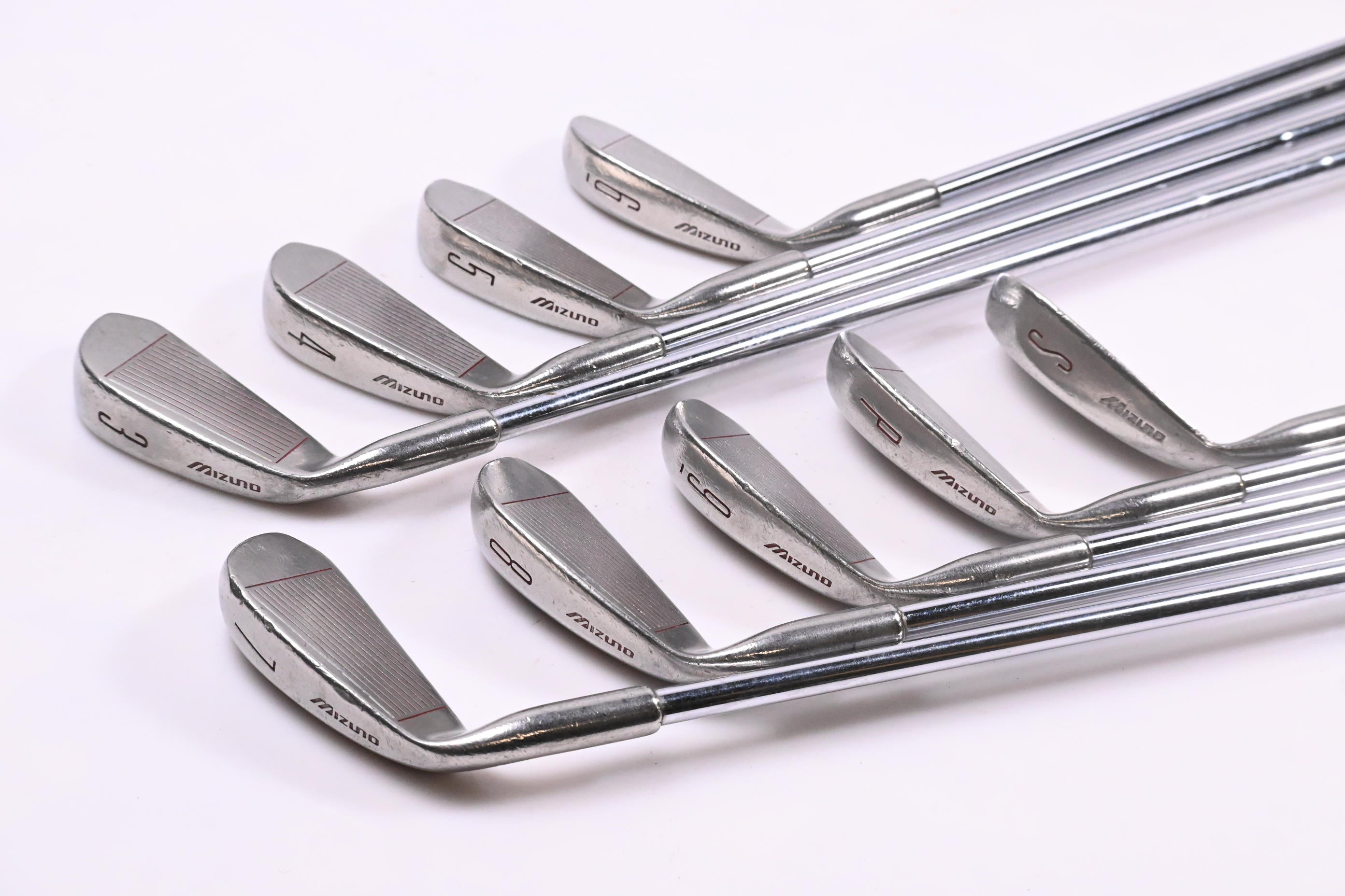 Mizuno Impact Irons / 3-PW+SW / Regular Flex Steel Shafts