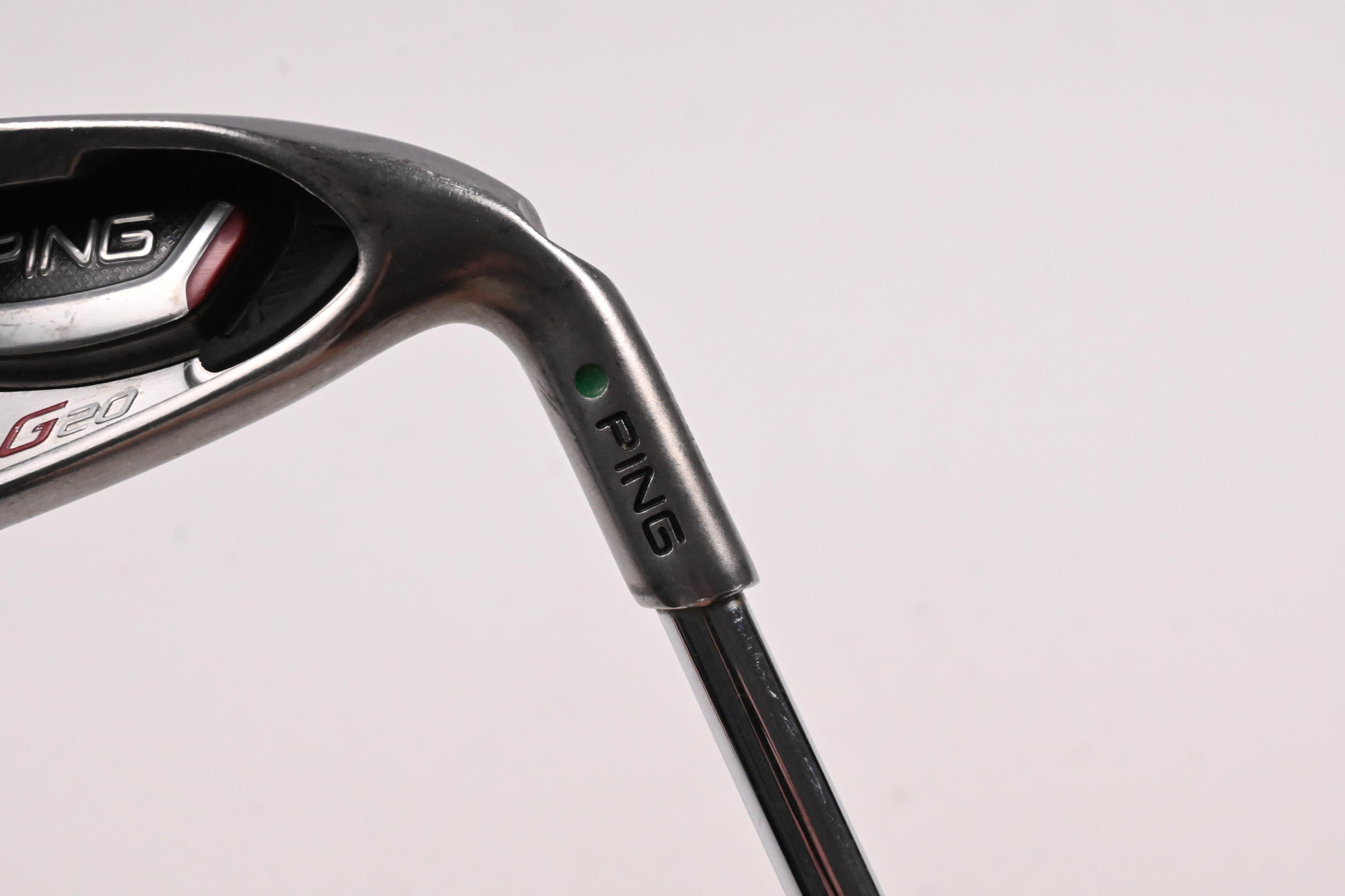 Ping G20 #7 Iron / Green Dot / Regular Flex Ping CFS Shaft