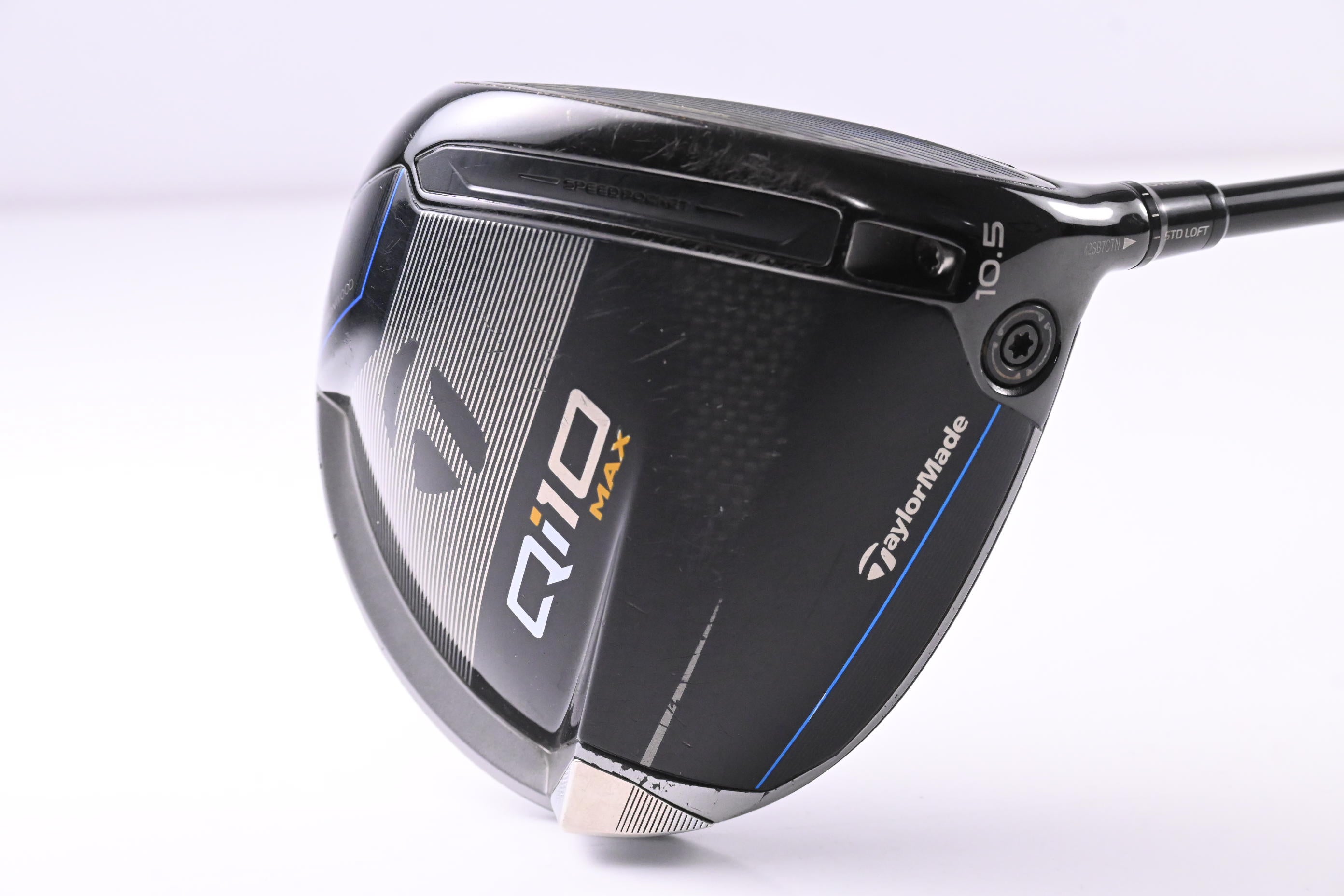 Taylormade Qi10 Max Driver / 10.5 Degree / Regular Flex KBS 40 Shaft
