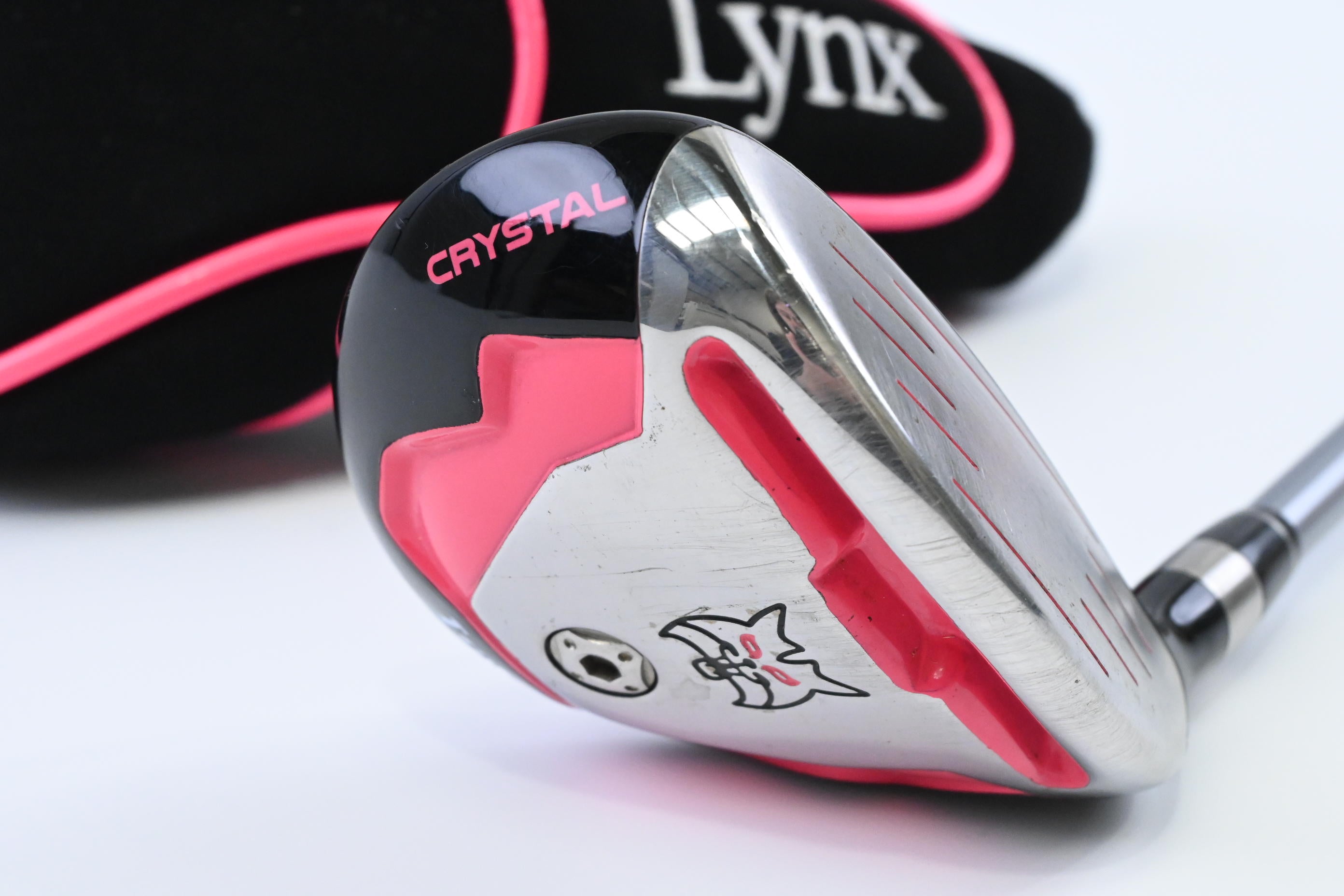 Ladies Lynx Crystal #5 Hybrid / 27 Degree / Ladies Flex Lynx XLR8 100 Shaft