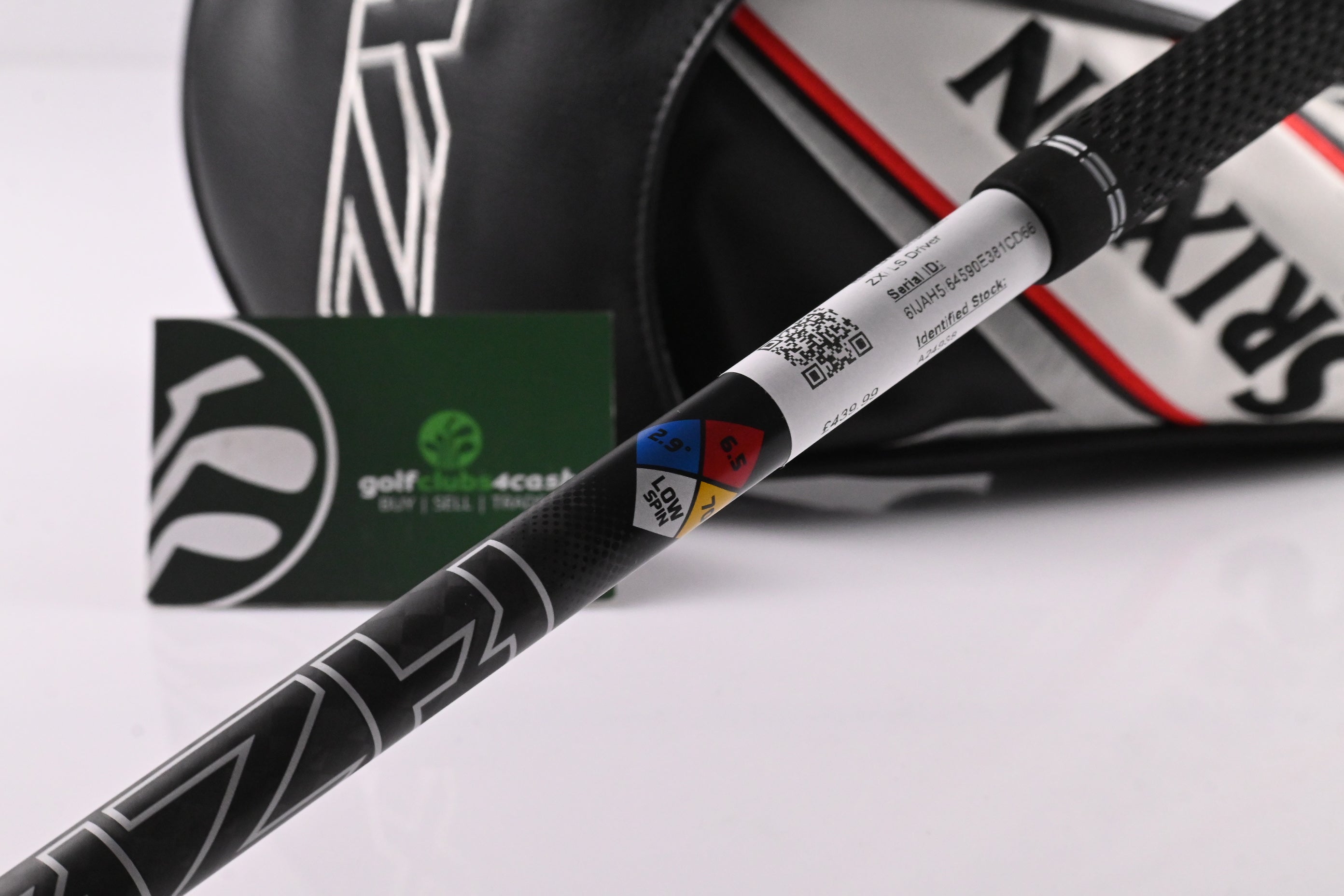 Srixon ZXi LS Driver / 9 Degree / X-Flex Hzrdus Gen5 Black 70 Shaft