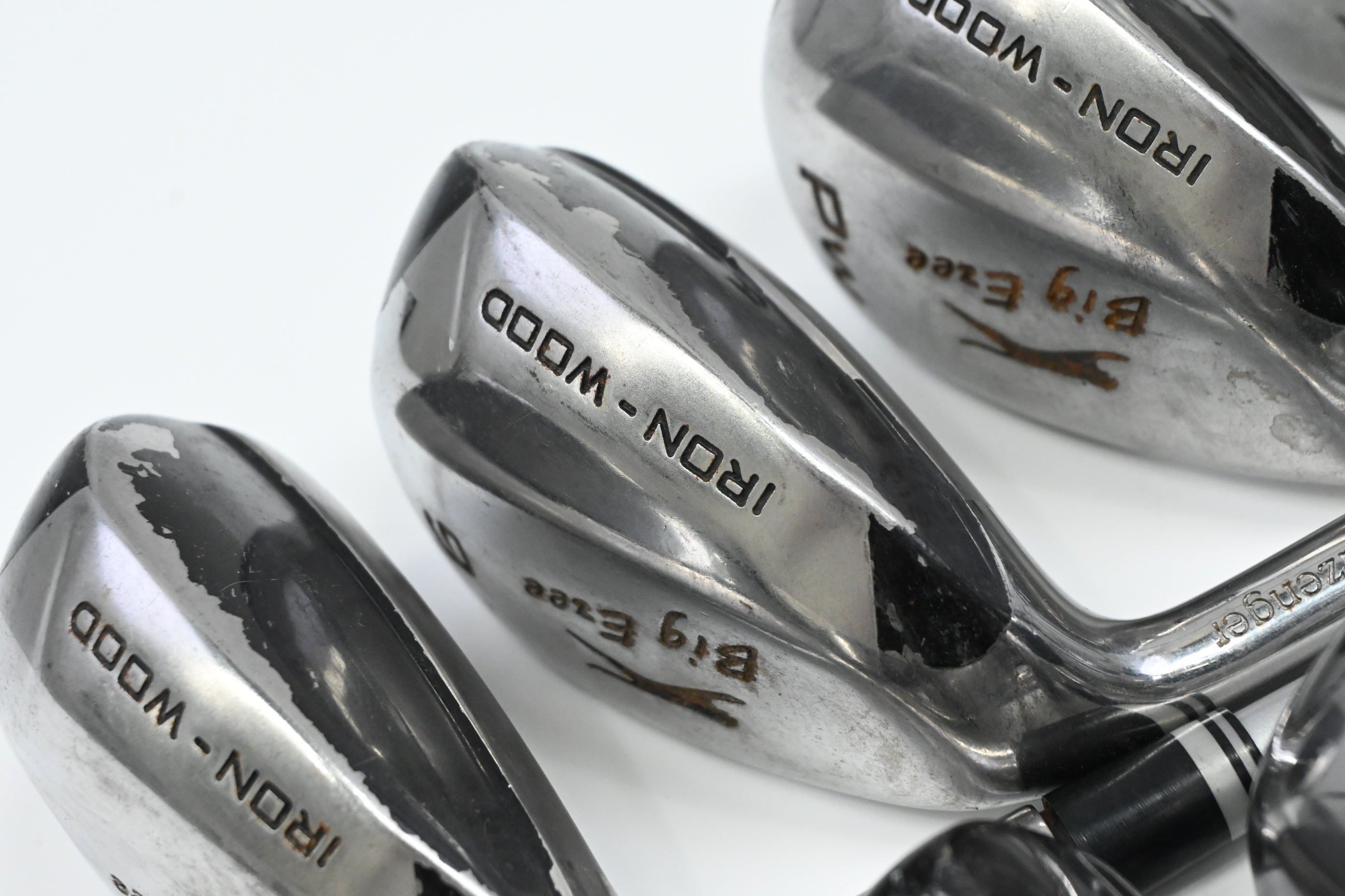 Left Hand Slazenger Big Ezee Irons / 3-PW+SW / Regular Flex Slazenger IWS Shafts