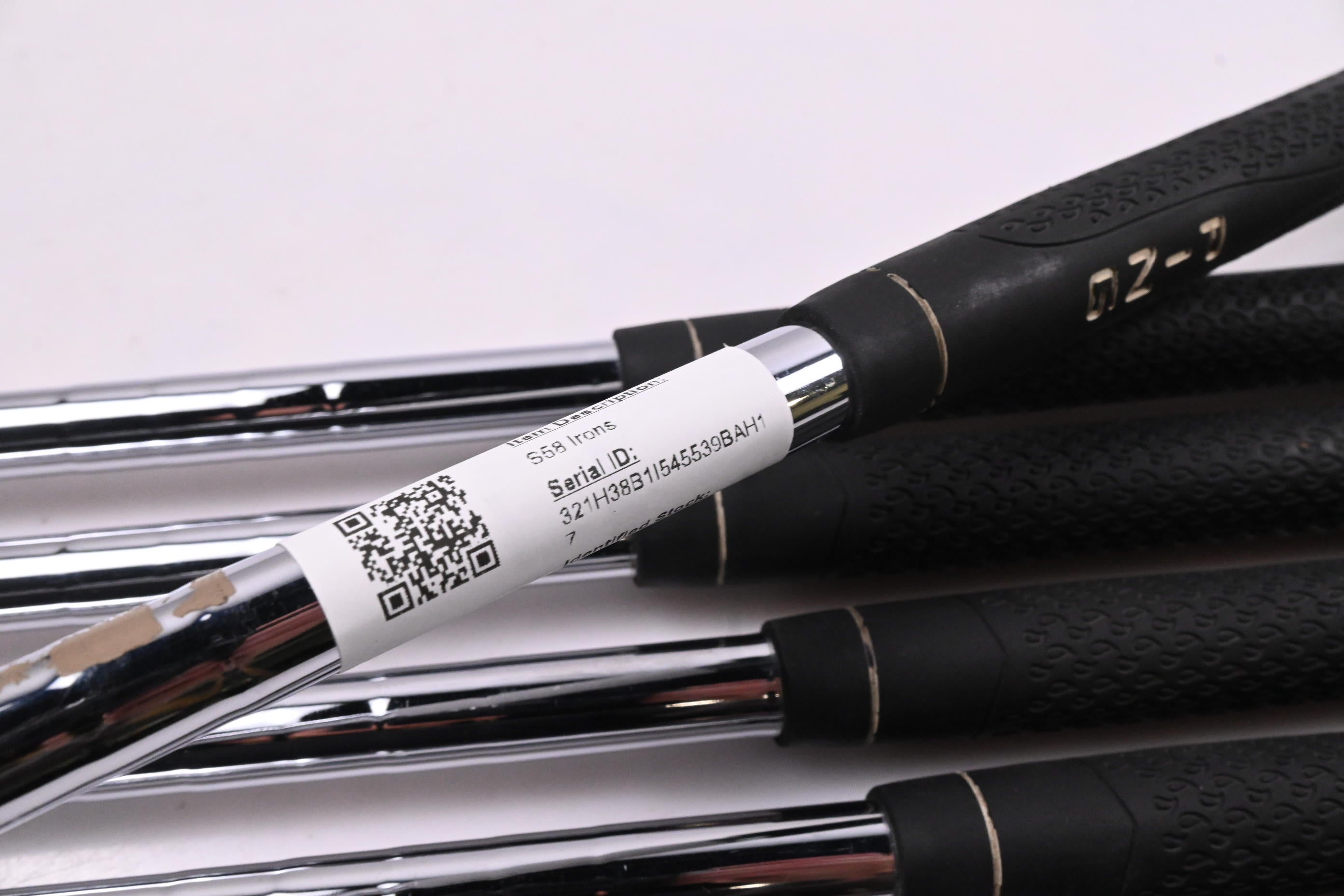 Ping S58 Irons / 5-PW / Black Dot / Stiff Flex Steel Shafts