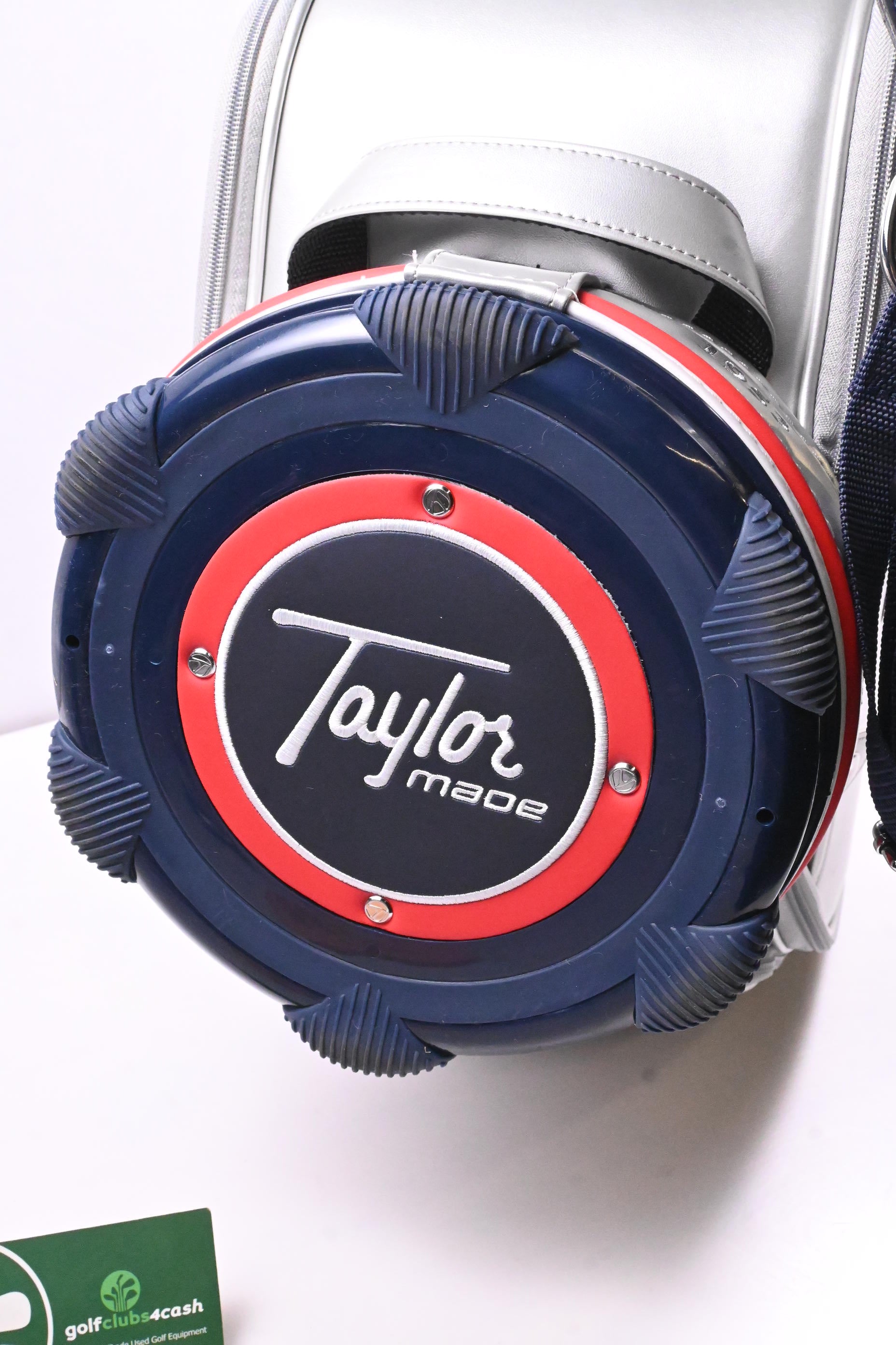 Taylormade 2025 US Open Tour Bag / 6-Way Divider / Silver, Red &amp; Blue