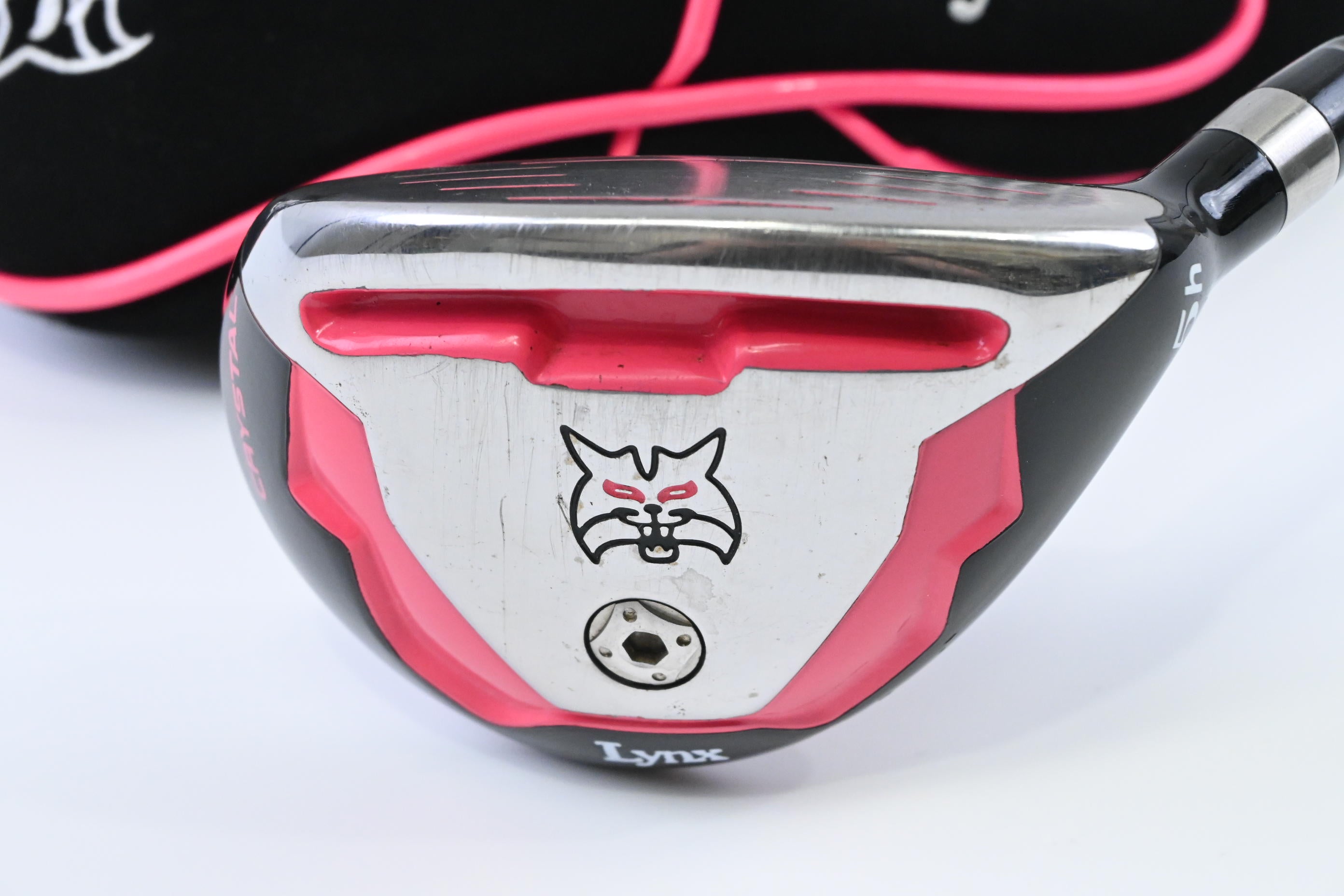 Ladies Lynx Crystal #5 Hybrid / 27 Degree / Ladies Flex Lynx XLR8 100 Shaft