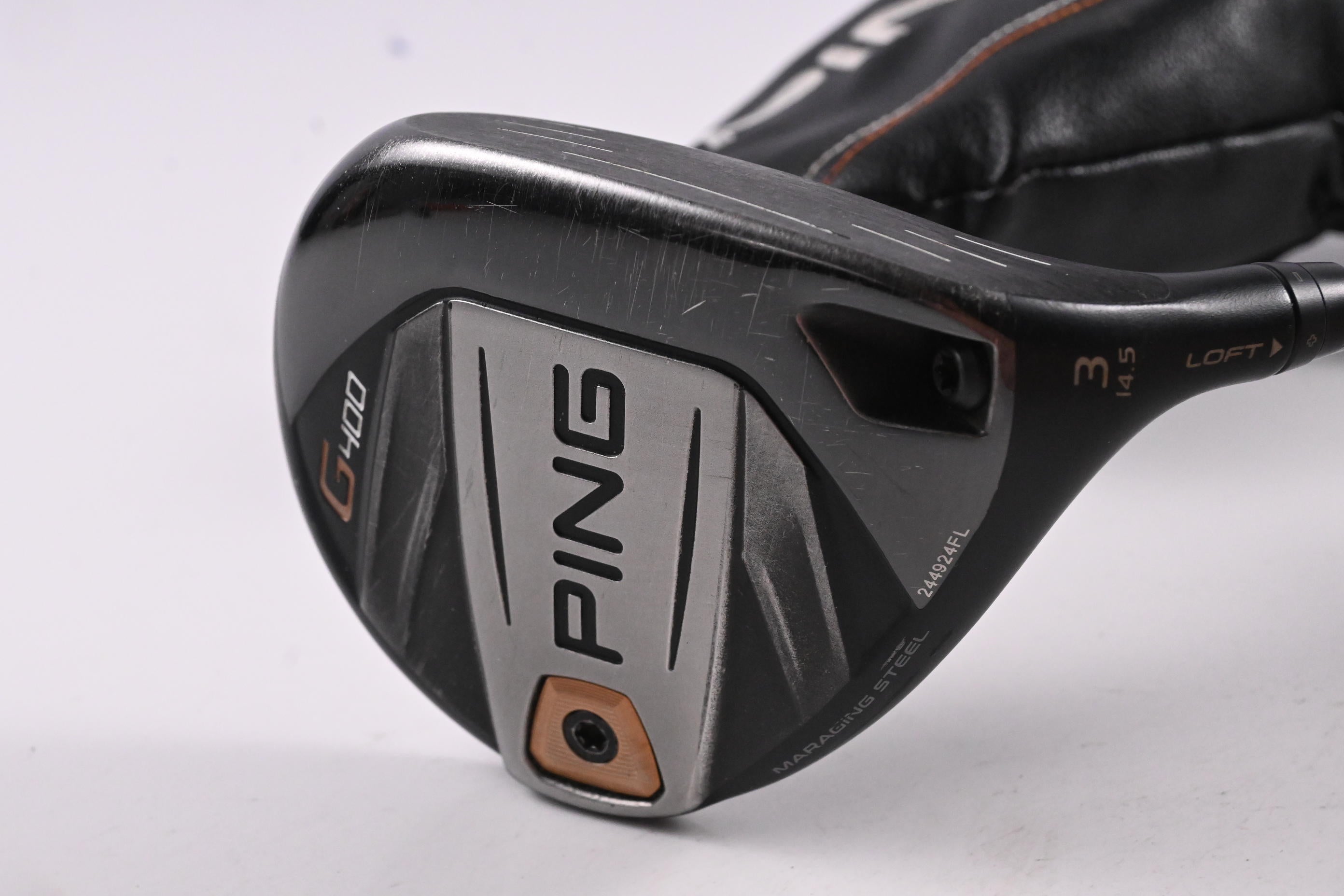 Ping G400 #3 Wood / 14.5 Degree / X-Flex Ping Tour Chrome 75 Shaft