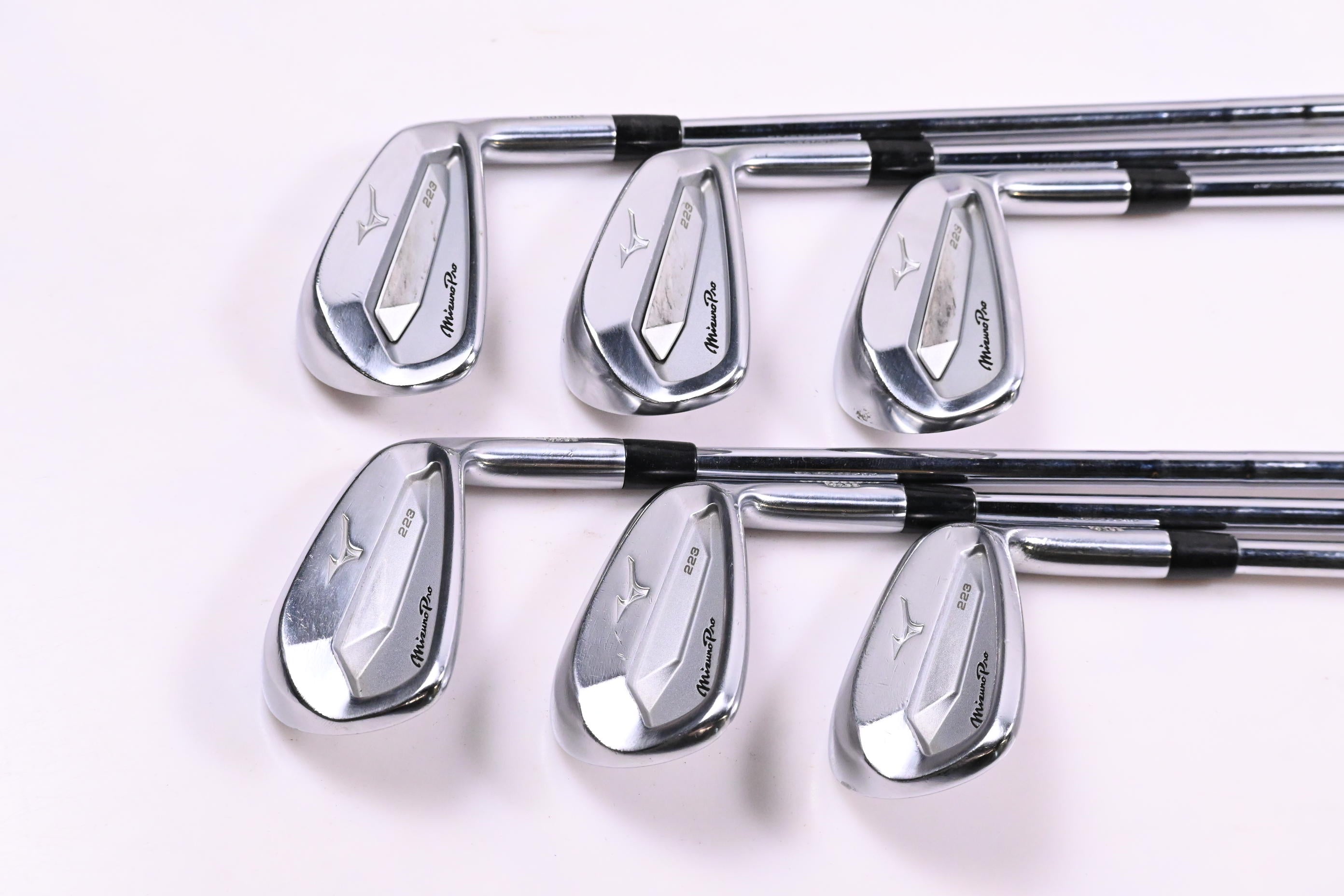 Mizuno Pro 223 Irons / 5-PW / Stiff Flex KBS Tour Lite 105 Steel Shafts