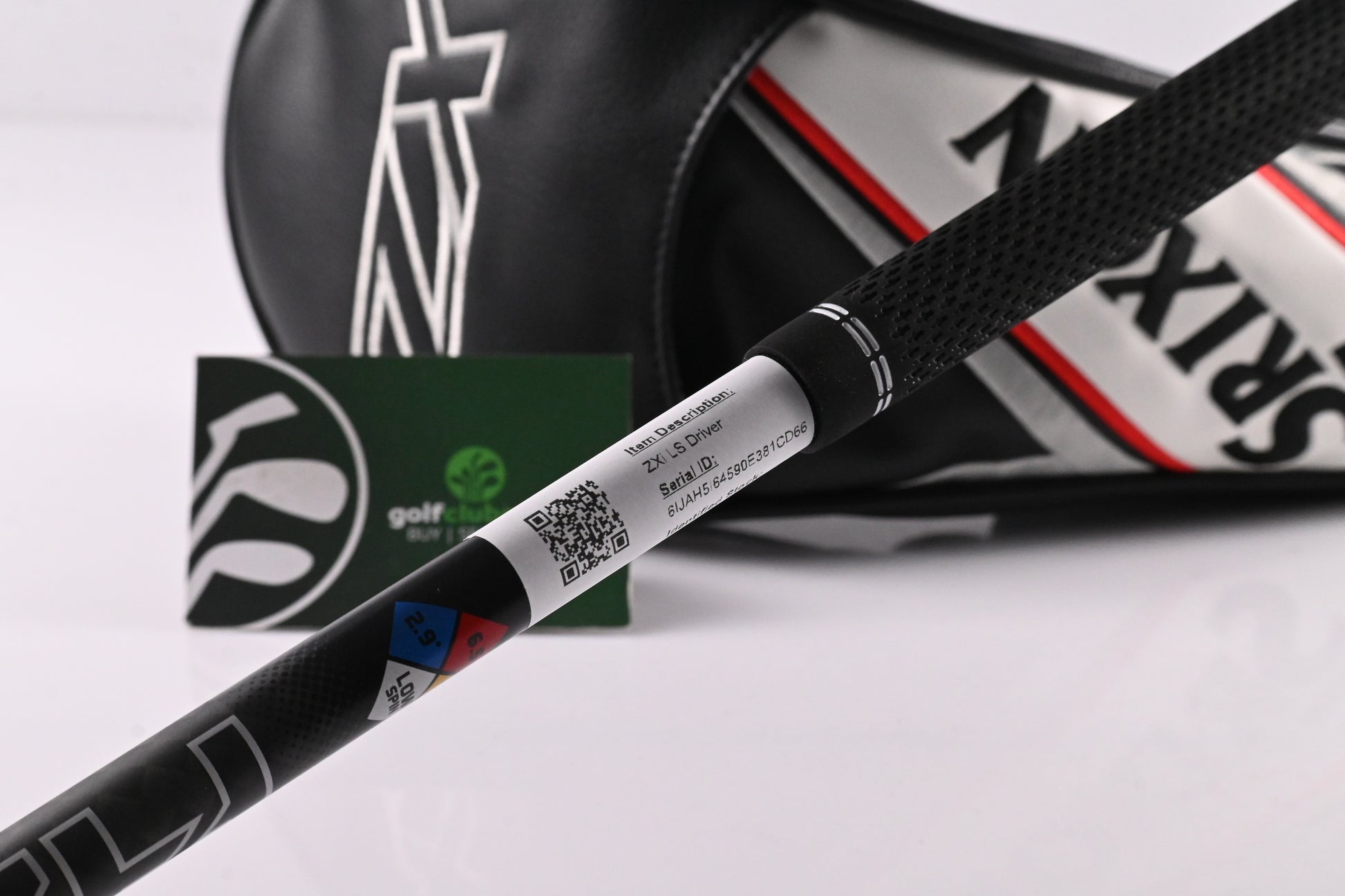 Srixon ZXi LS Driver / 9 Degree / X-Flex Hzrdus Gen5 Black 70 Shaft