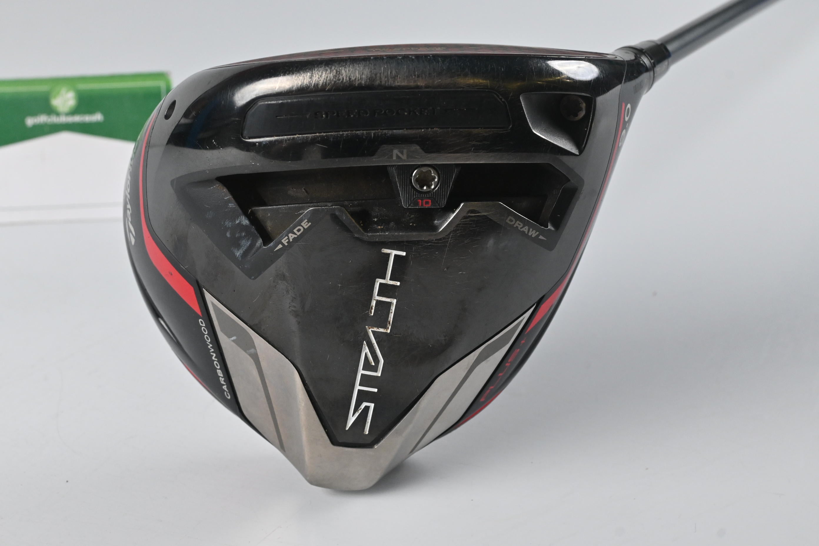 Taylormade Stealth Plus Driver / 9 Degree / X-Flex Hzrdus Smoke Green 60 Shaft