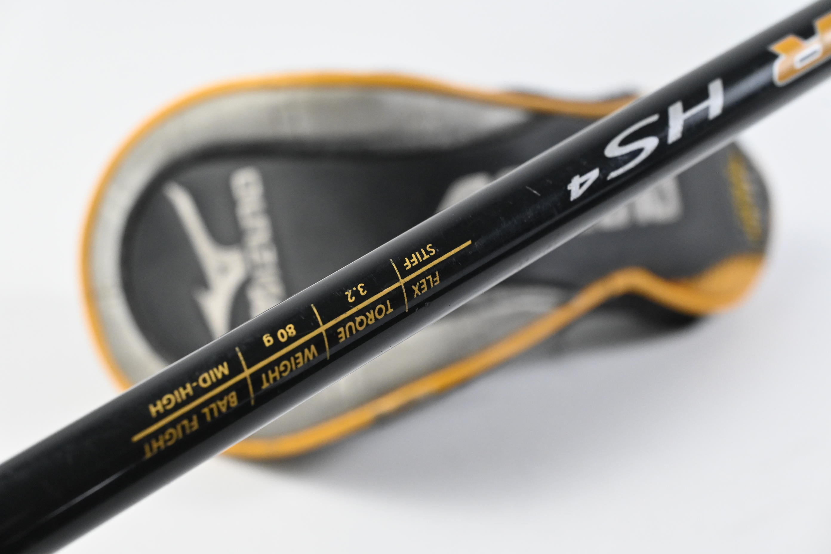 Mizuno MX-700 #4 Hybrid / 23 Degree / Stiff Flex Mizuno Exsar HS4 80 Shaft