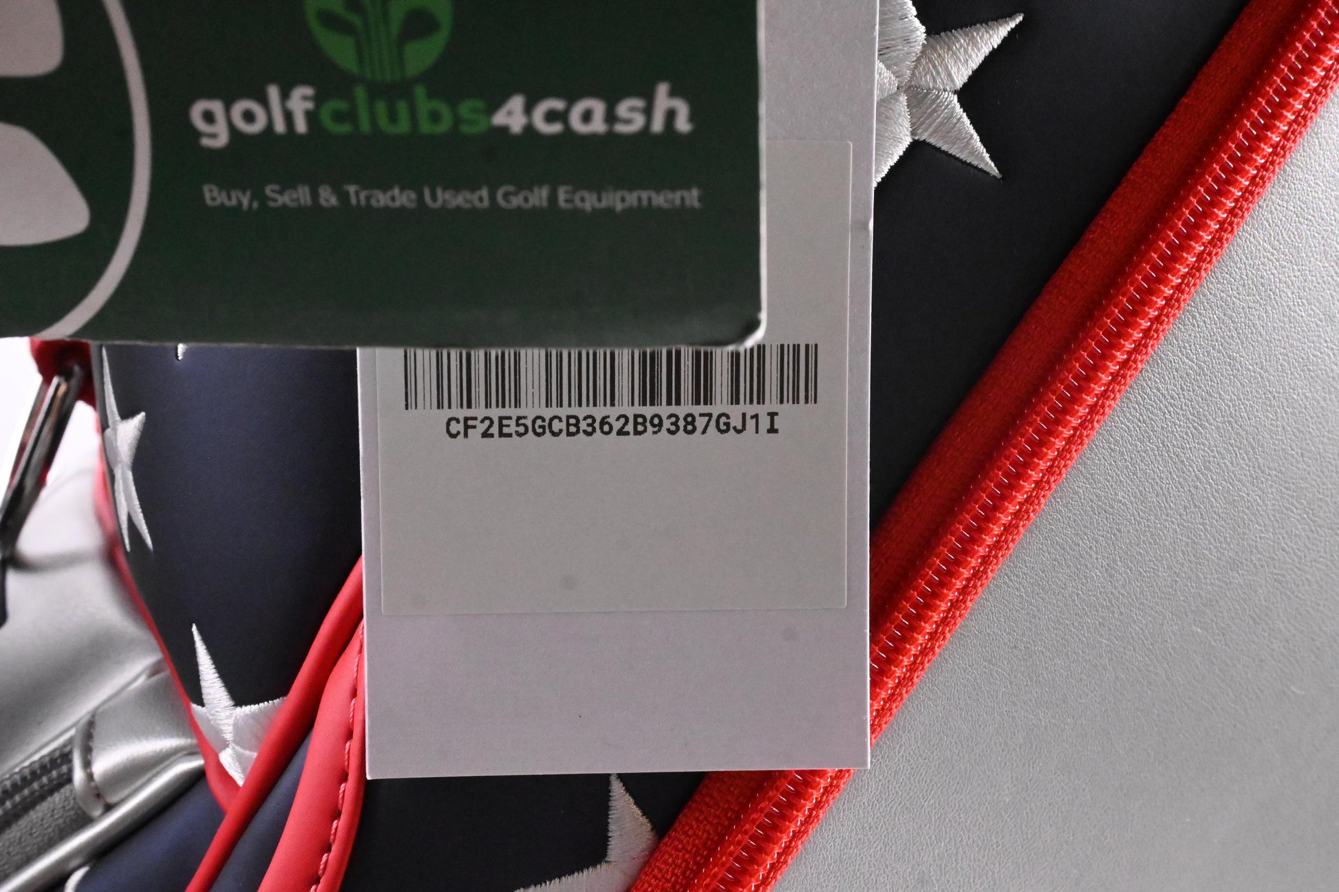 Taylormade 2025 US Open Tour Bag / 6-Way Divider / Silver, Red &amp; Blue