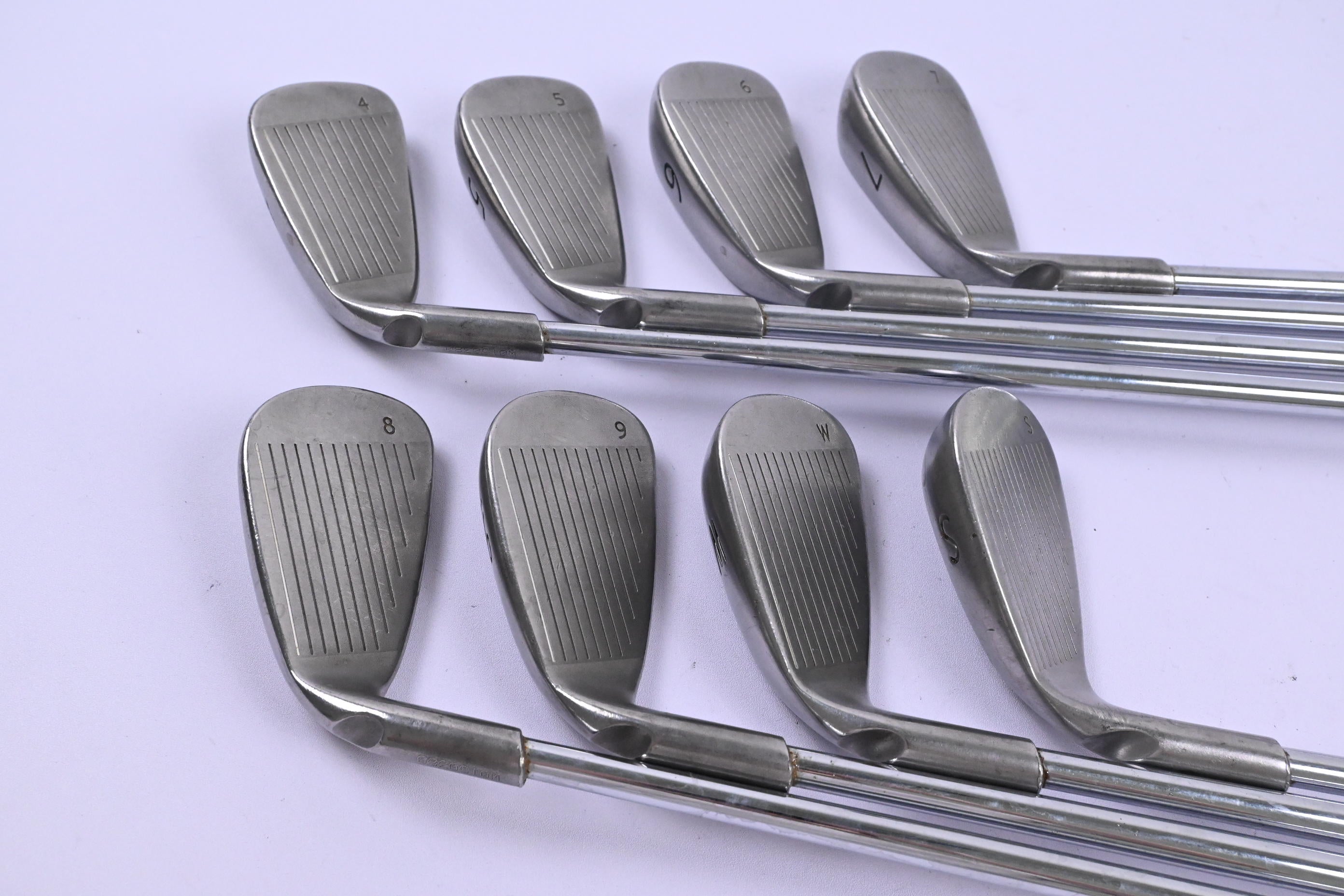 Ping G15 Irons / 4-PW+SW / Black Dot / Stiff Flex Steel Shafts