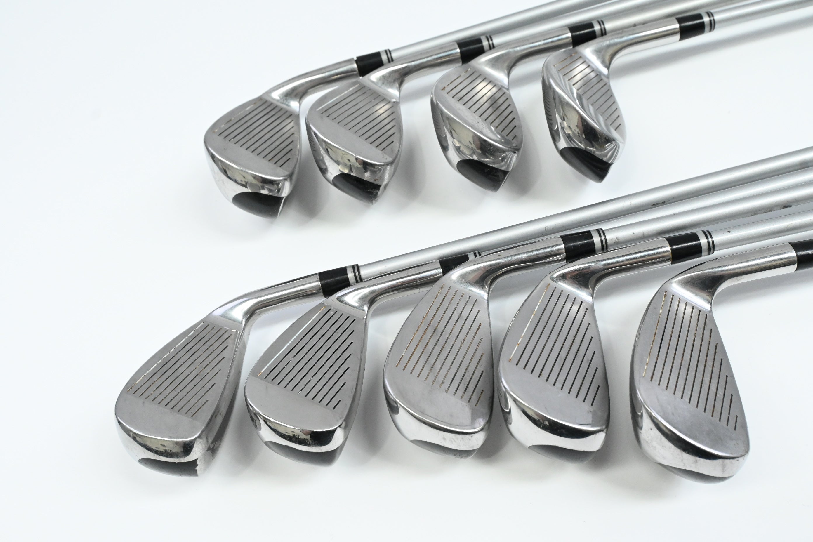 Left Hand Slazenger Big Ezee Irons / 3-PW+SW / Regular Flex Slazenger IWS Shafts