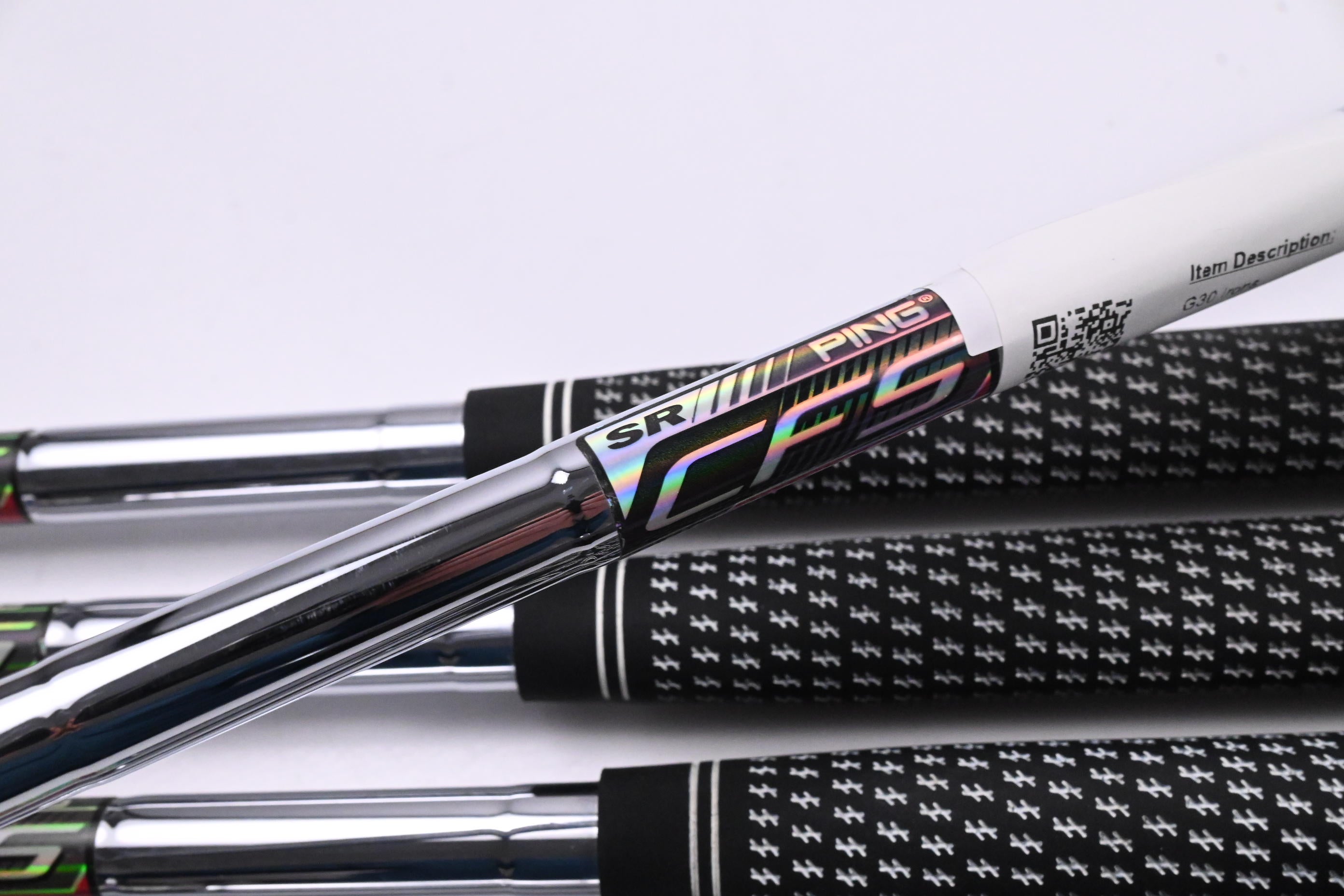 Ping G30 Irons / 4-PW / Orange Dot / Senior Flex Ping CFS Distance Shafts