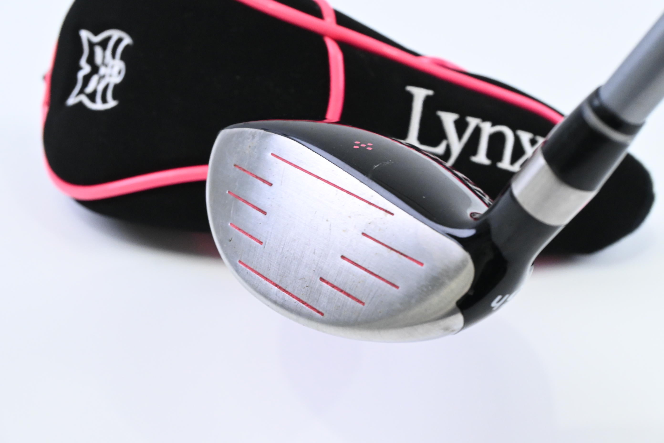 Ladies Lynx Crystal #5 Hybrid / 27 Degree / Ladies Flex Lynx XLR8 100 Shaft