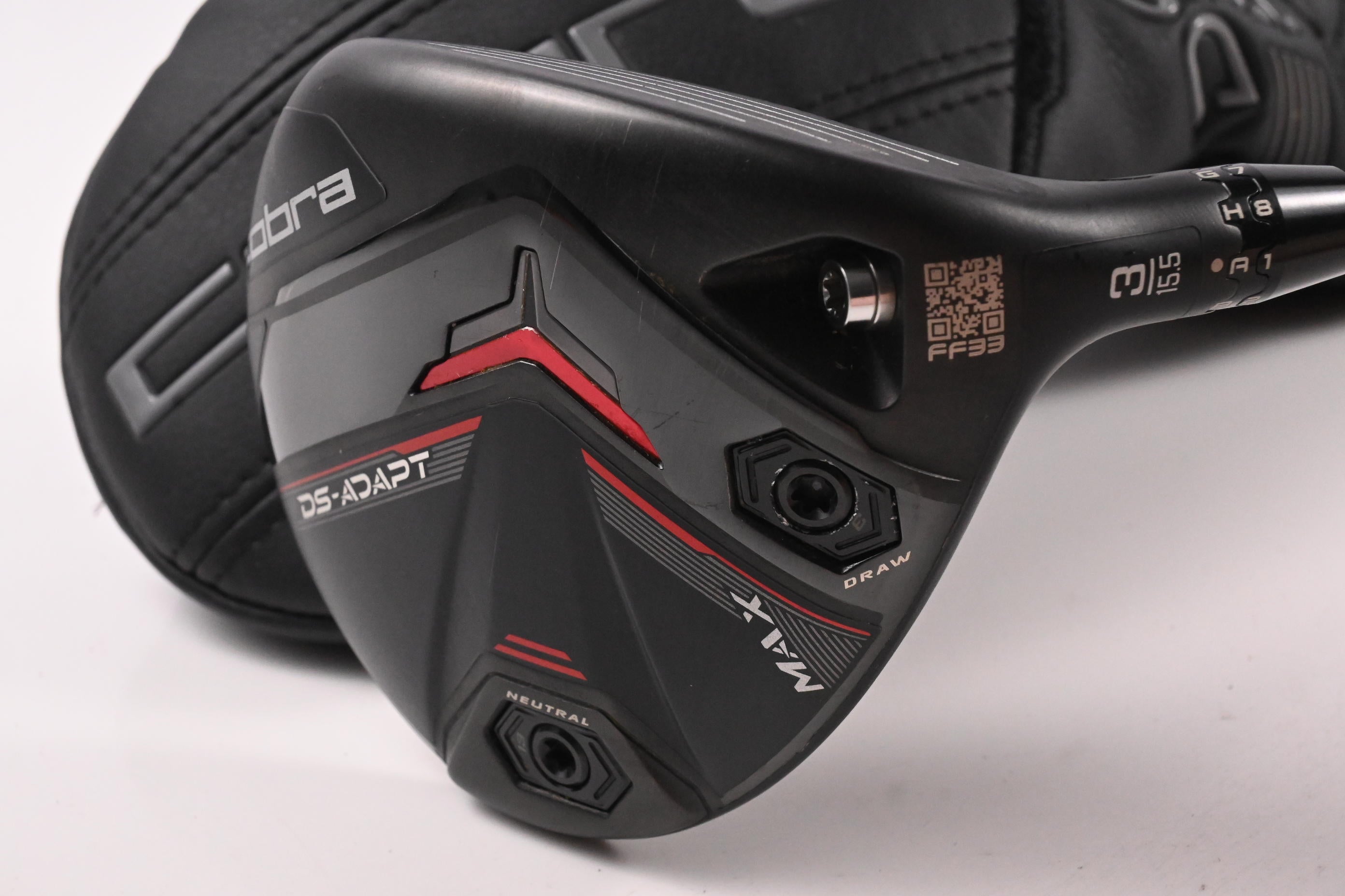 Cobra DS-Adapt Max #3 Wood / 15.5 Degree / Senior Flex Denali Red 50 Shaft