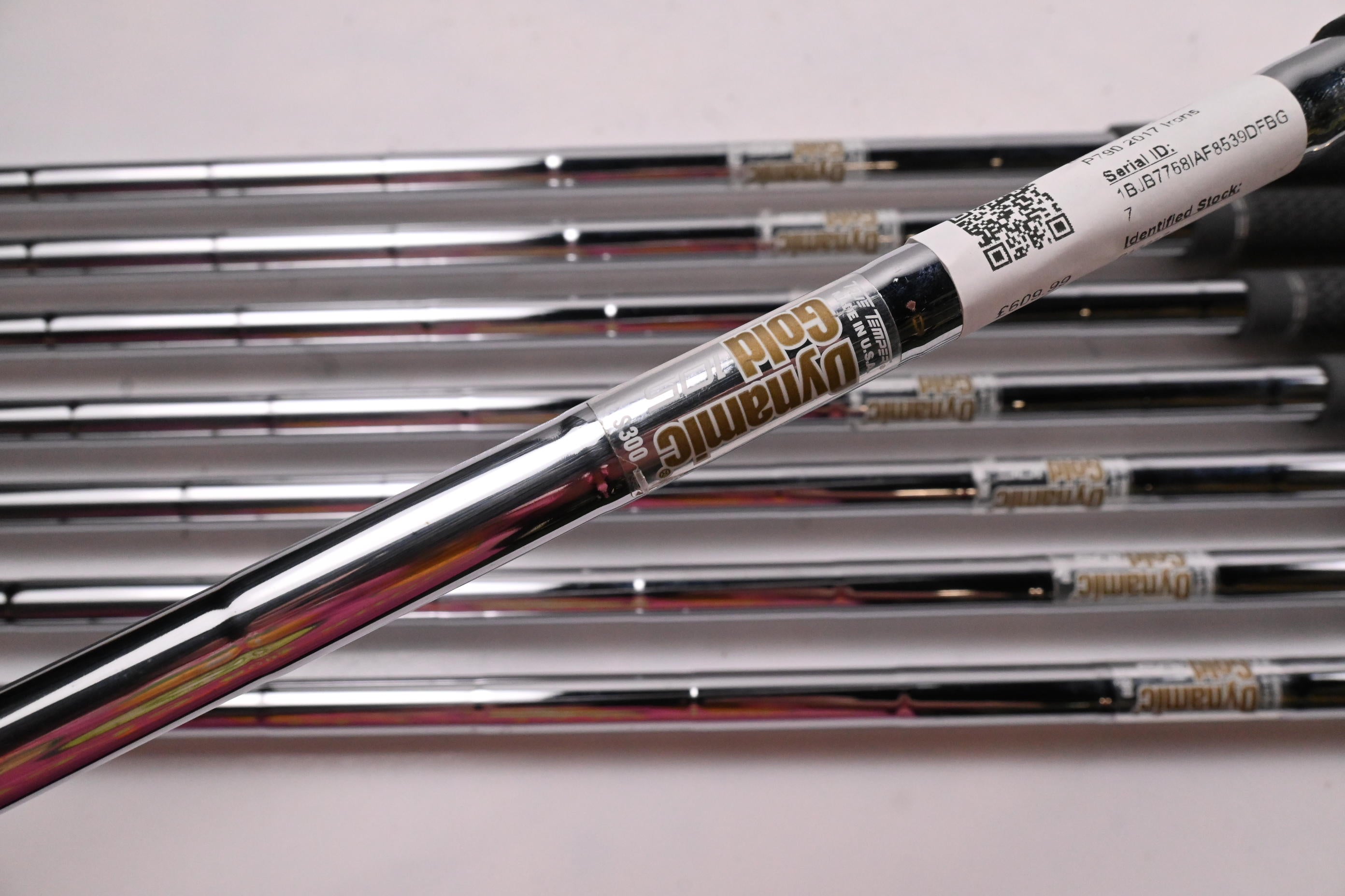 Taylormade P790 2017 Irons / 3-PW / Stiff Flex True Temper Dynamic Gold 105 S300