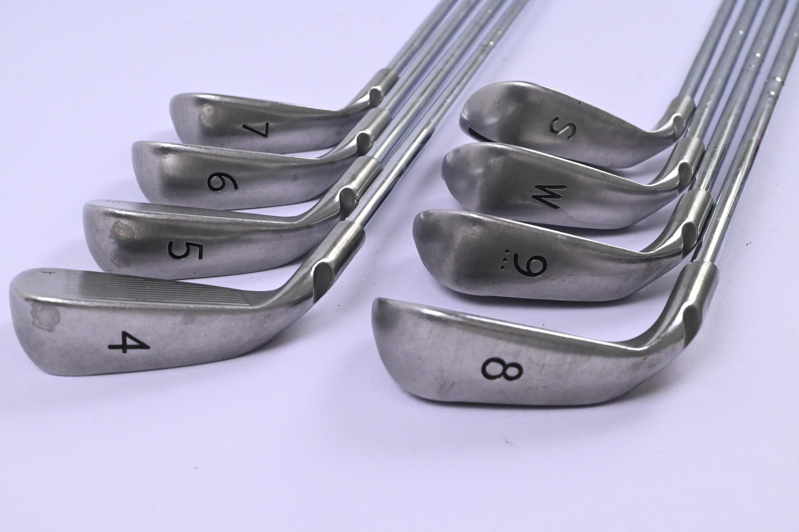 Ping G15 Irons / 4-PW+SW / Black Dot / Stiff Flex Steel Shafts