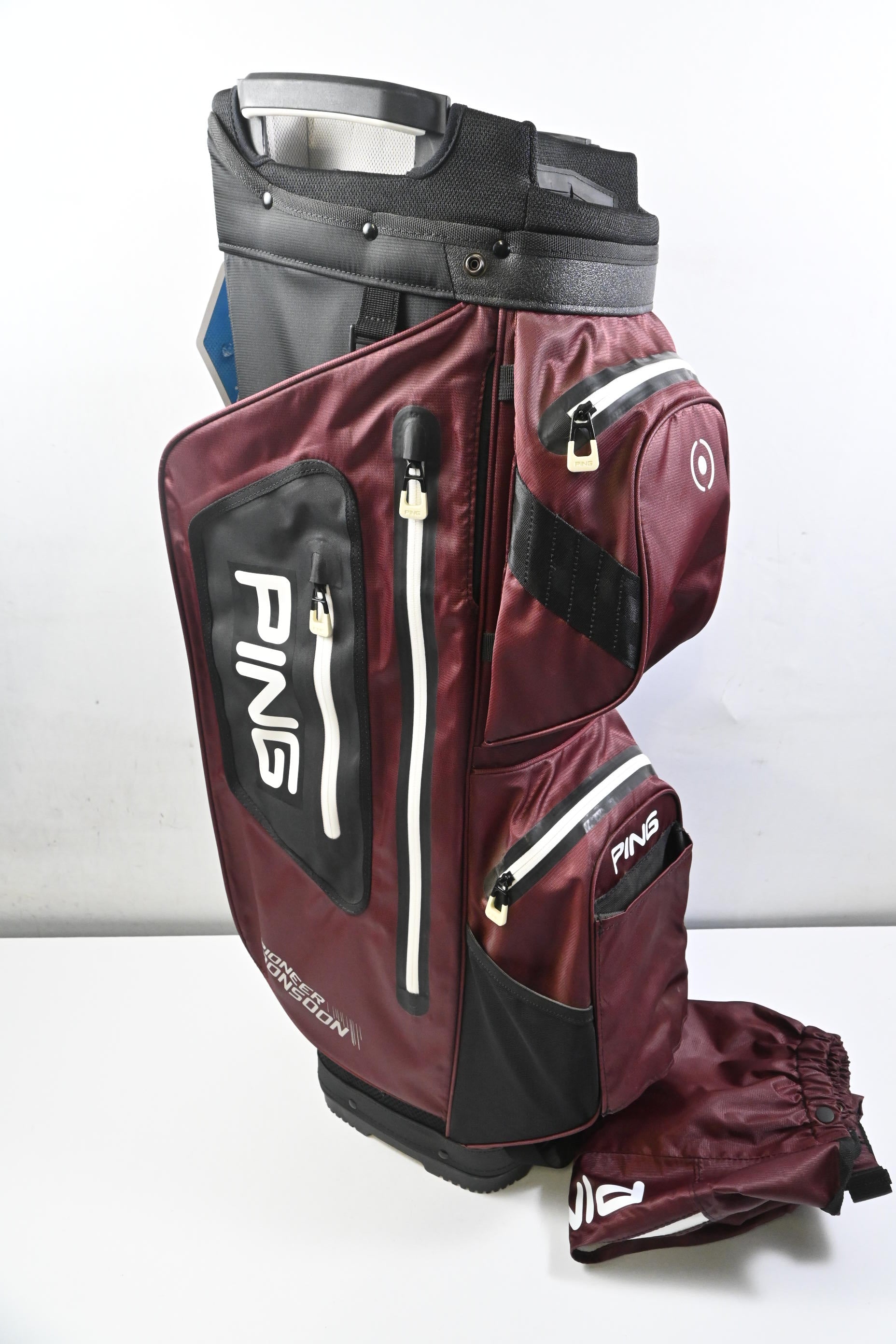 Ping Pioneer Monsoon Cart Bag / 15-Way Divider  / Red & Black