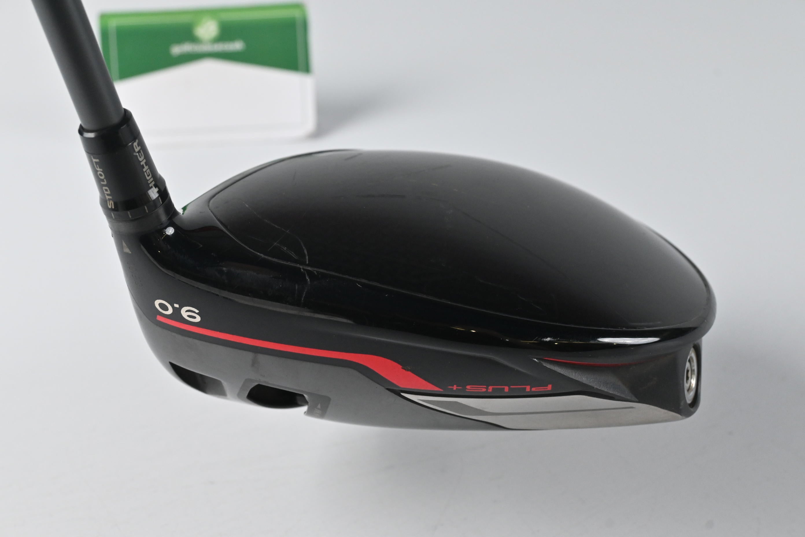 Taylormade Stealth Plus Driver / 9 Degree / X-Flex Hzrdus Smoke Green 60 Shaft