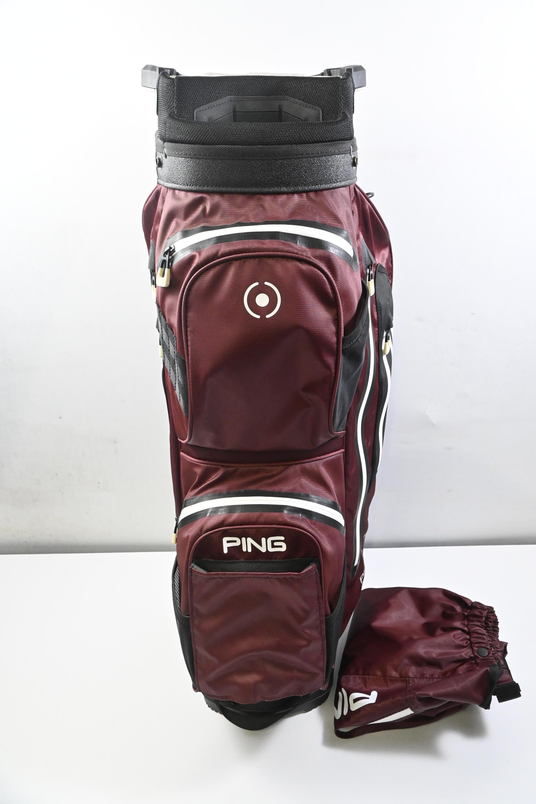 Ping Pioneer Monsoon Cart Bag / 15-Way Divider  / Red & Black