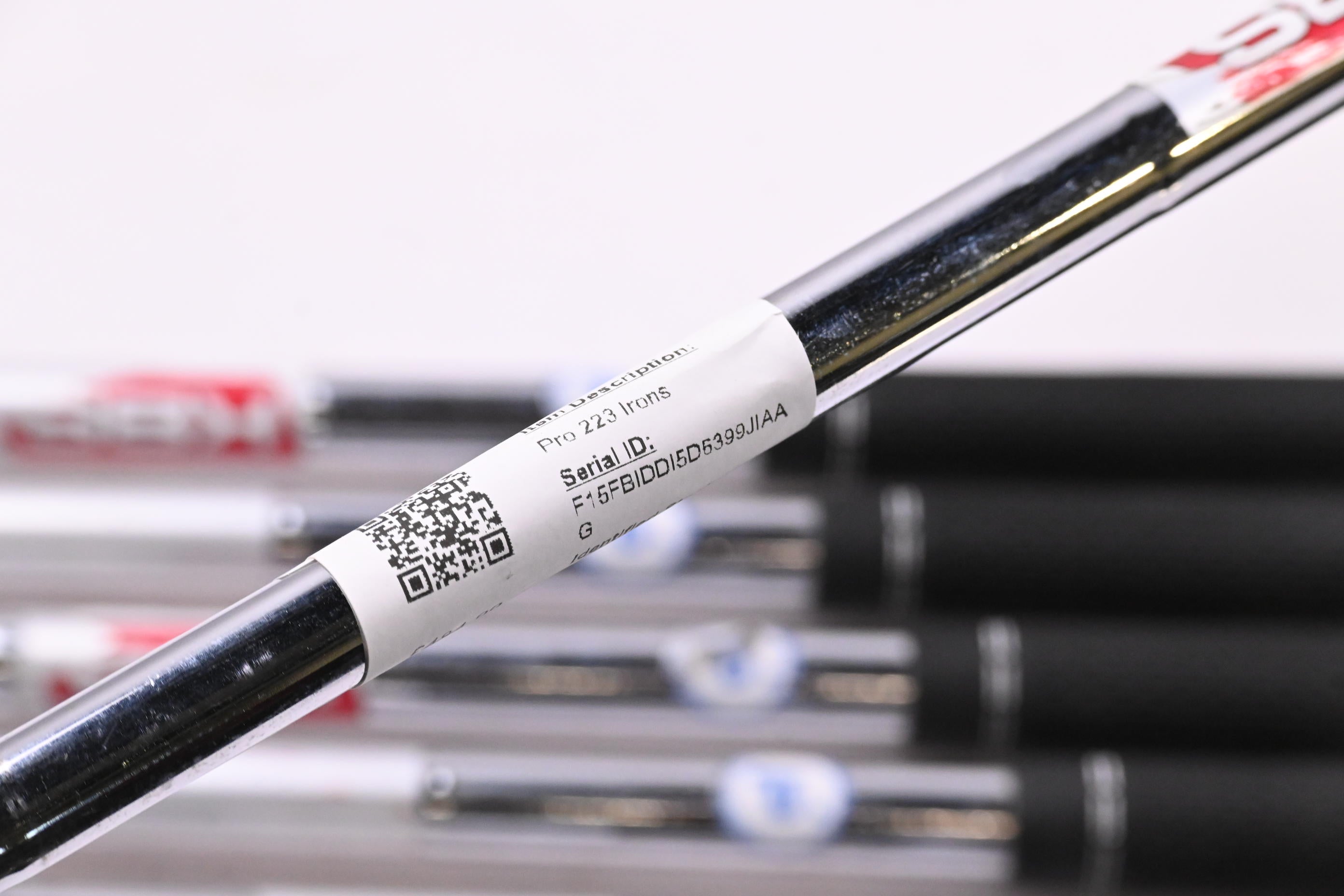 Mizuno Pro 223 Irons / 5-PW / Stiff Flex KBS Tour Lite 105 Steel Shafts
