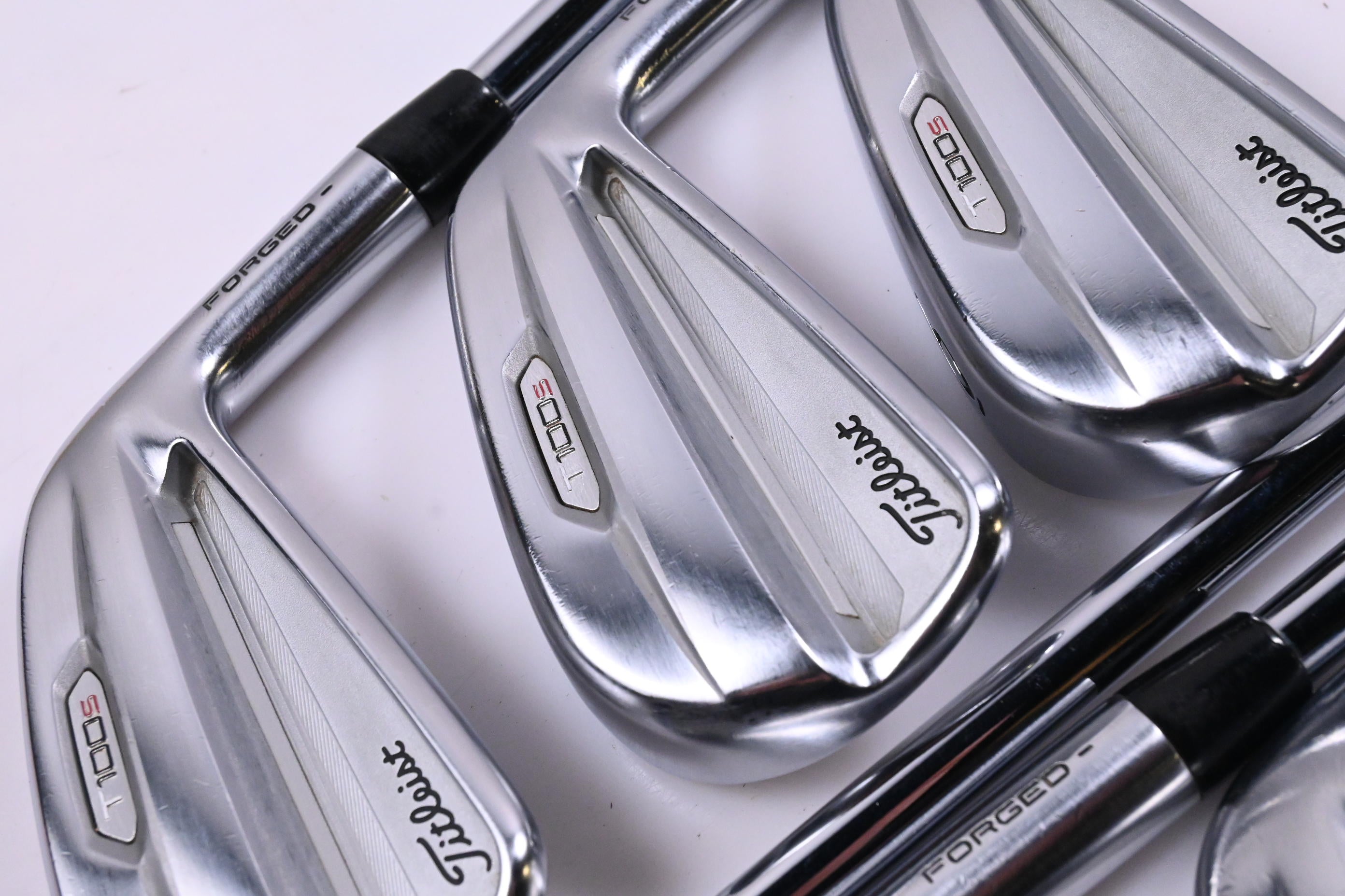 Titleist T100.S 2021 Irons / 4-PW / Stiff Flex AMT Black S300 Shafts