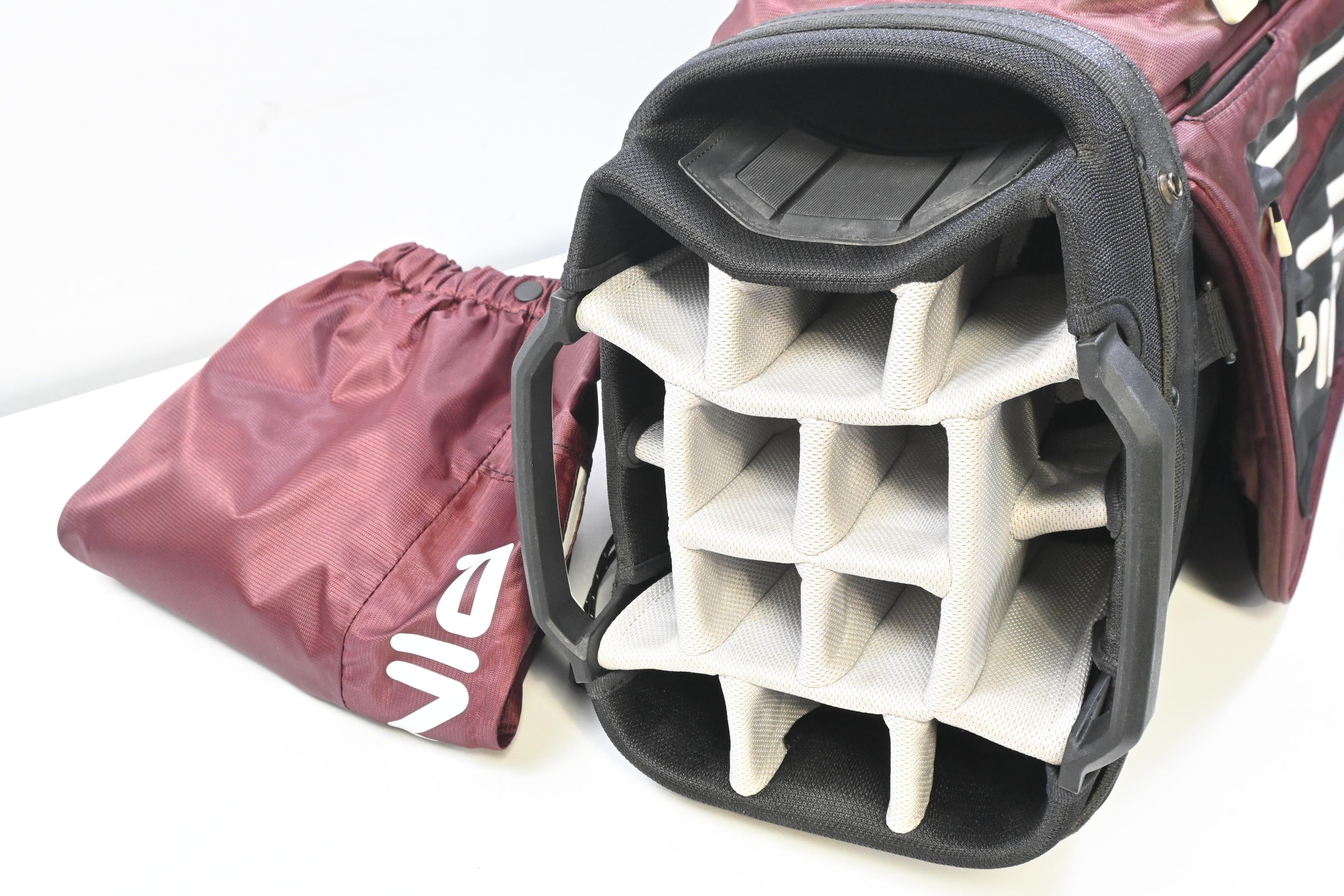 Ping Pioneer Monsoon Cart Bag / 15-Way Divider  / Red & Black