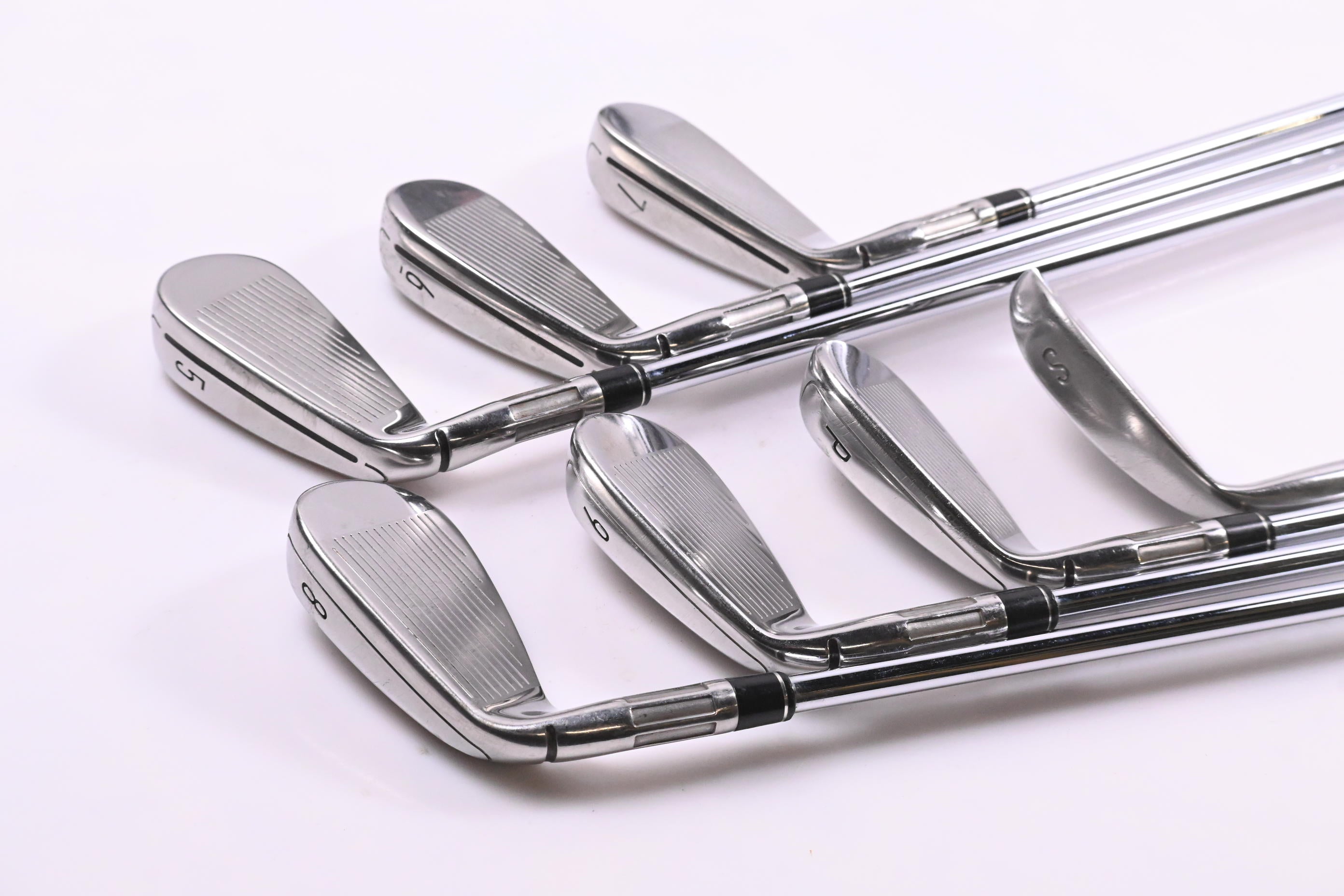 Taylormade M6 Irons / 5-PW+SW / Regular Flex KBS MAX 85 Shafts