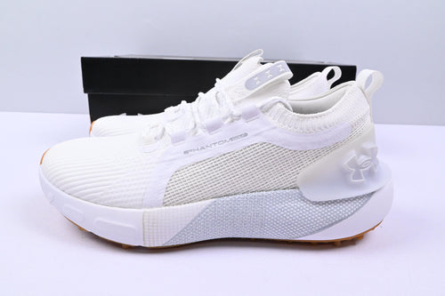 Ladies Under Armour Phantom Golf Shoes / UK Size 7 / White & Grey