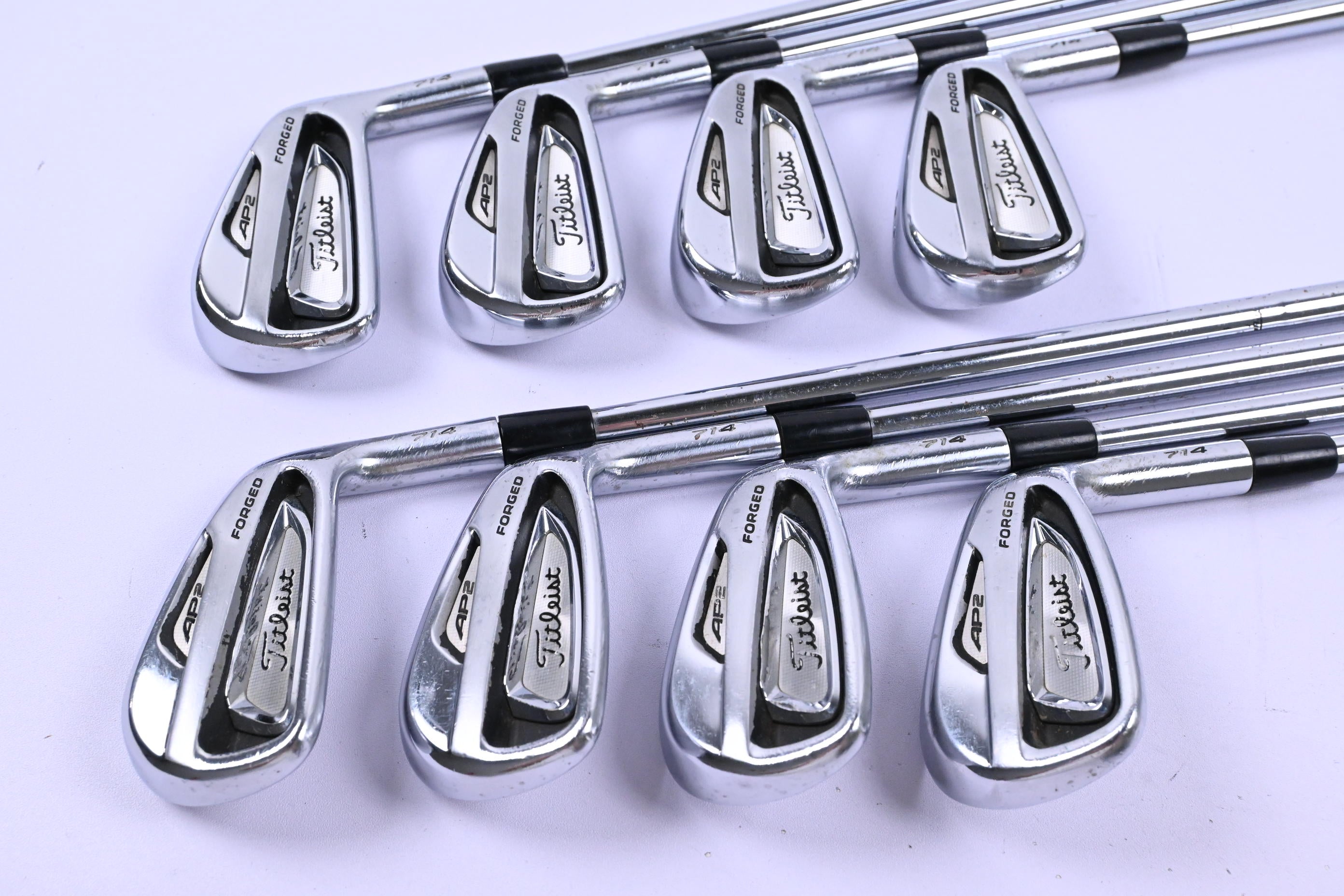 Titleist 714 AP2 Irons / 3-PW / Stiff Flex Dynamic Gold SL S300 Shafts