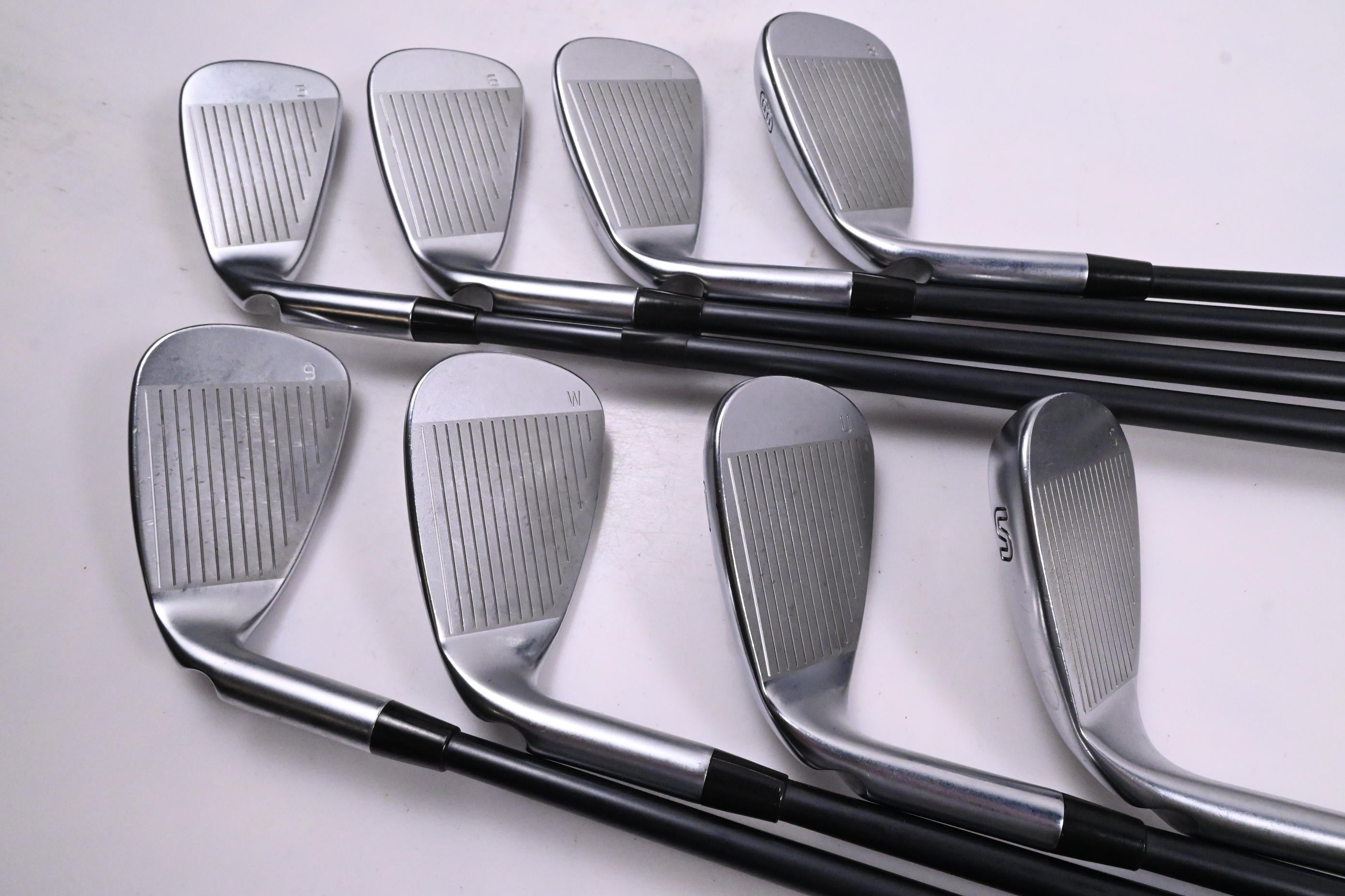 Ping G410 Irons / 5-PW+GW+SW / Green Dot / Regular Flex Ping Alta CB Red Shafts