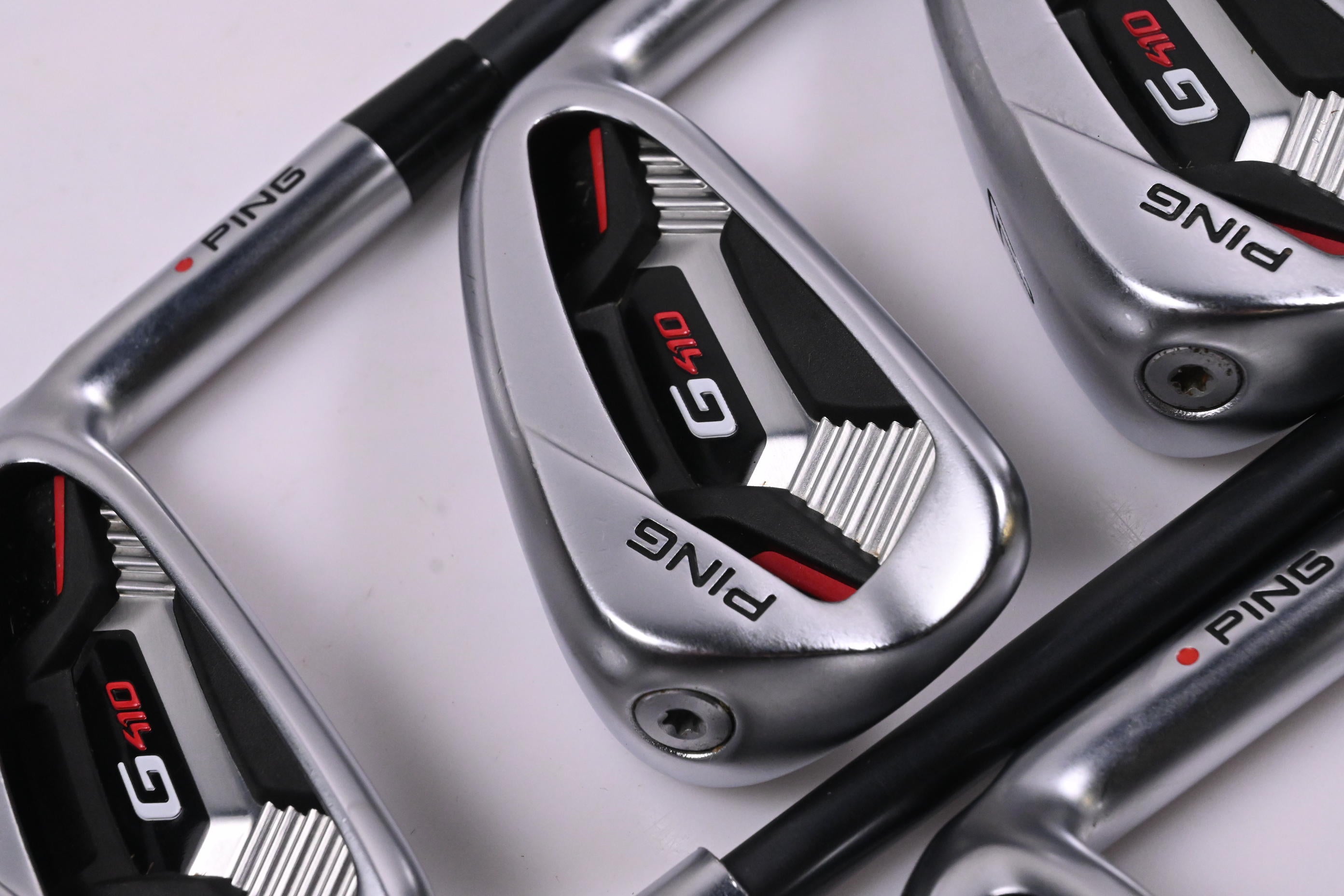 Ping G410 Irons / 5-PW / Red Dot / Regular Flex Ping Alta CB Red Shafts