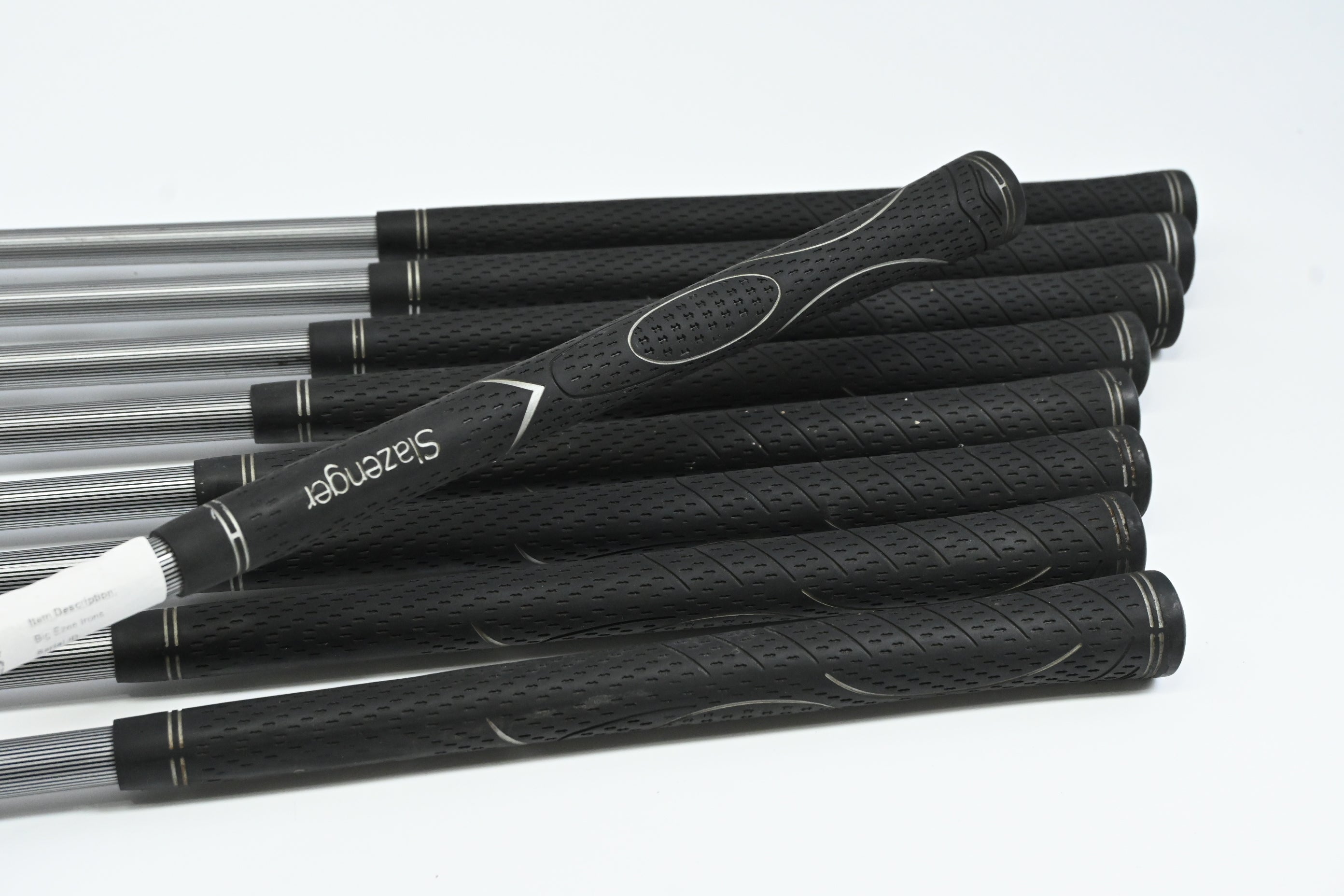 Left Hand Slazenger Big Ezee Irons / 3-PW+SW / Regular Flex Slazenger IWS Shafts