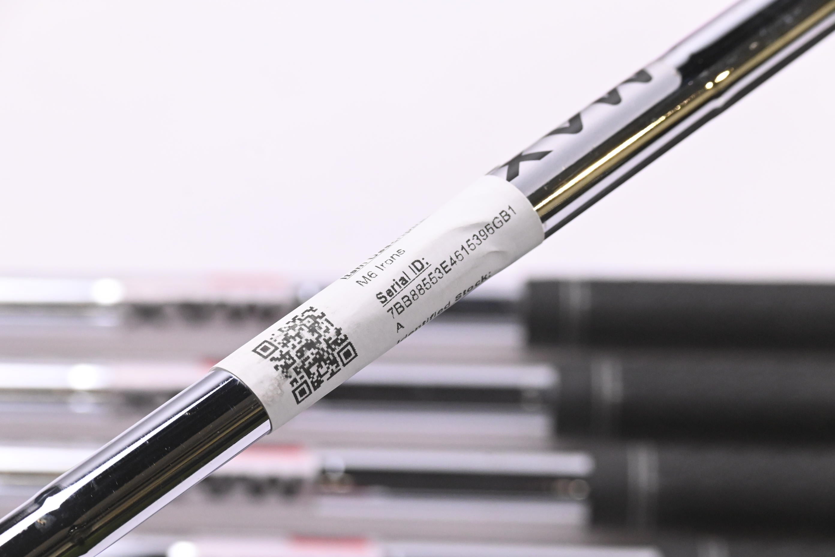 Taylormade M6 Irons / 5-PW+SW / Regular Flex KBS MAX 85 Shafts