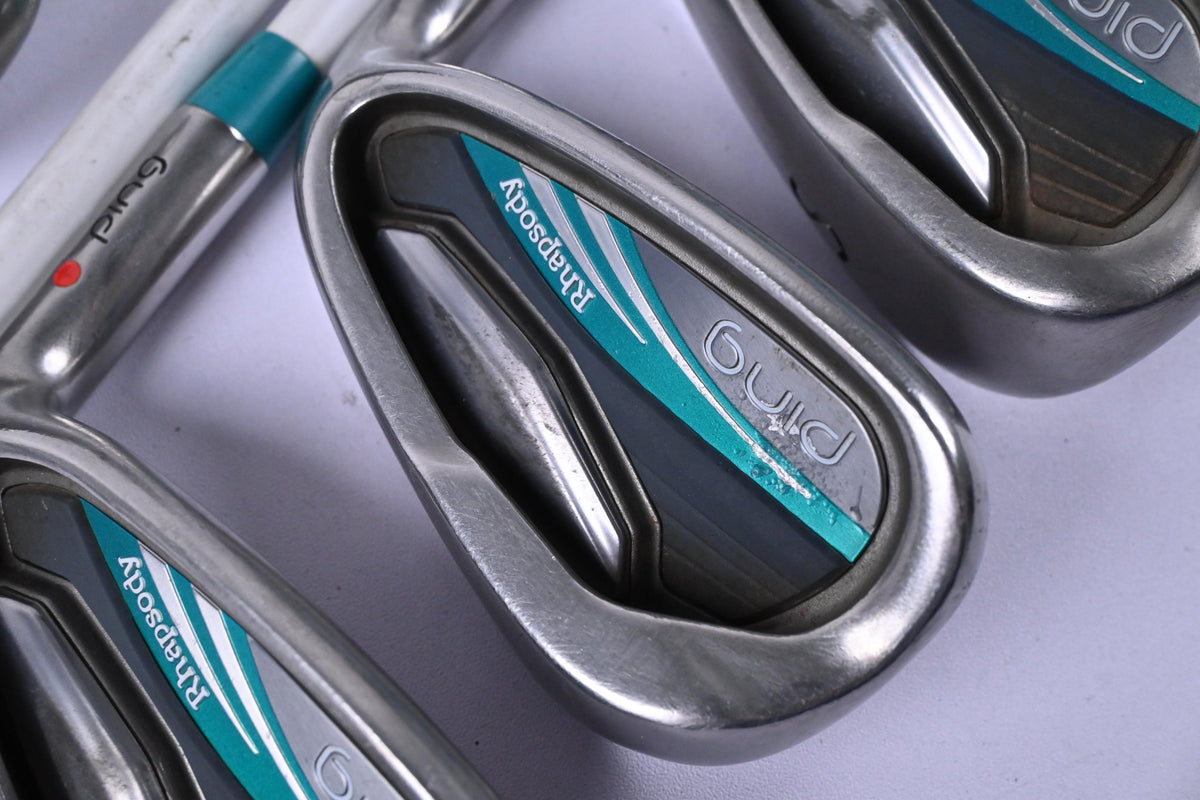 Ladies Ping Rhapsody 2015 Irons / 5-PW+SW / Red Dot / Ladies Flex ULT 220 Shafts