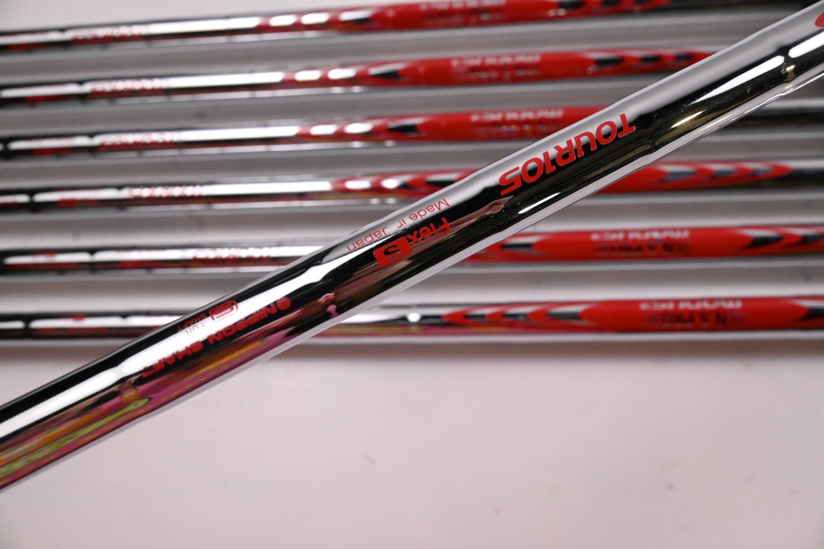 Taylormade P790 2025 Irons / 4-PW / Stiff Flex NS Pro Modus 3 Tour 105 Shafts