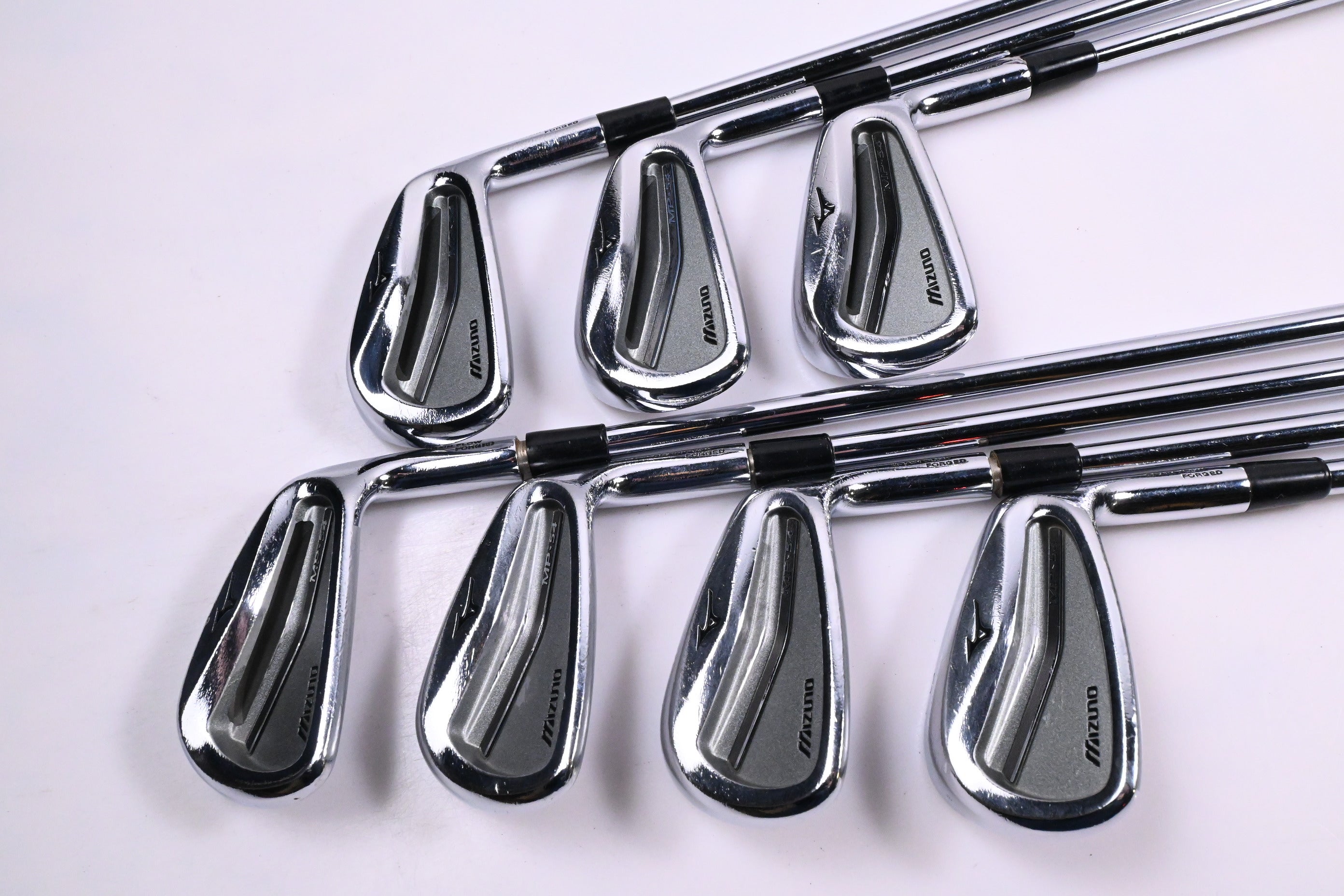 Mizuno MP-54 Irons / 4-PW / Stiff Flex Dynalite Gold XP S300 Shafts