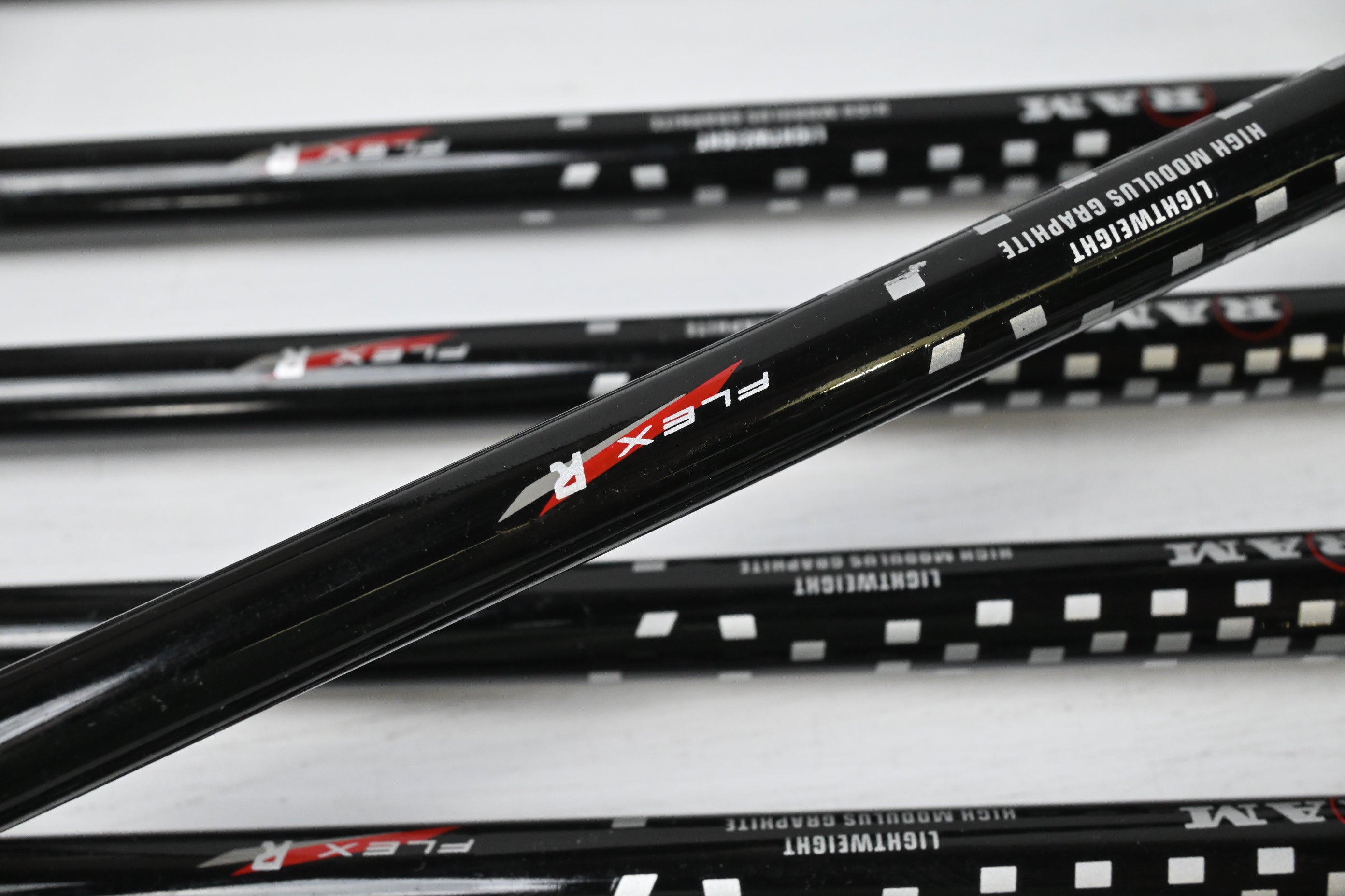 Left Hand RAM Laser Irons / 4-PW+SW / Regular Flex Ram Laser Shafts