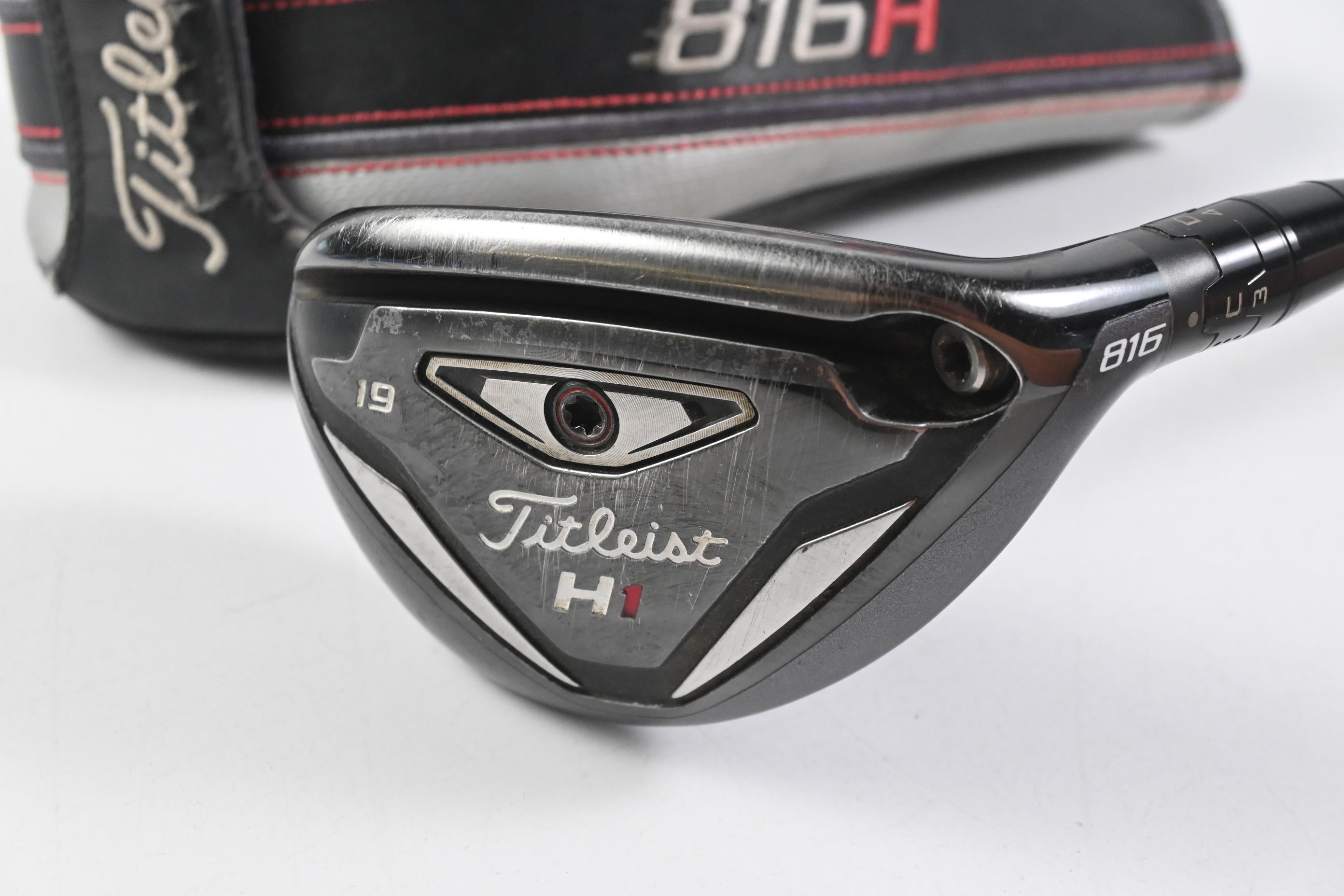 Titleist 816 H1 #3 Hybrid / 19 Degree / Stiff Flex Tensei CK White 90 Shaft