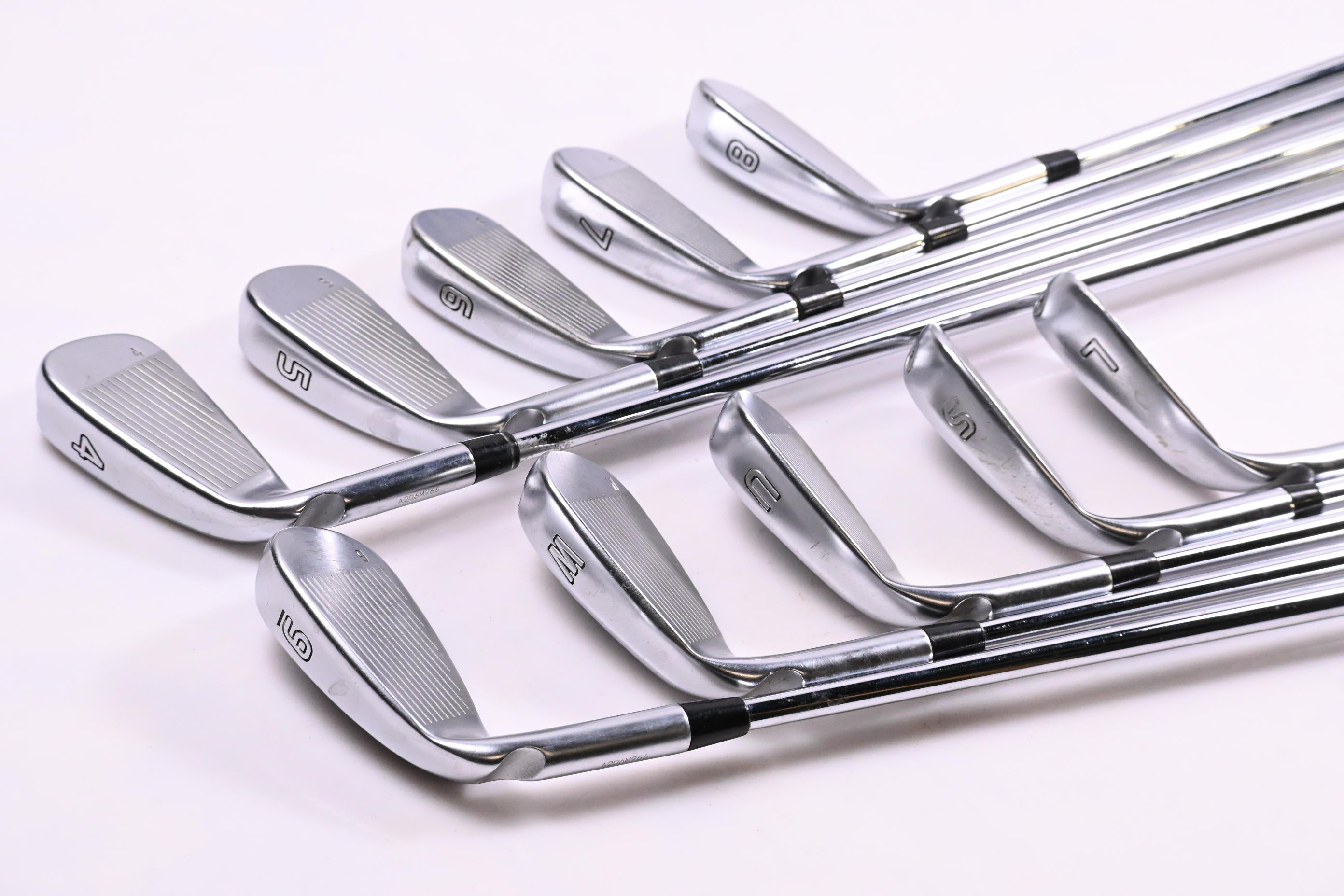 Ping G425 Irons / 4-PW+UW+SW+LW / White Dot / X-Flex Project X Precision Shafts
