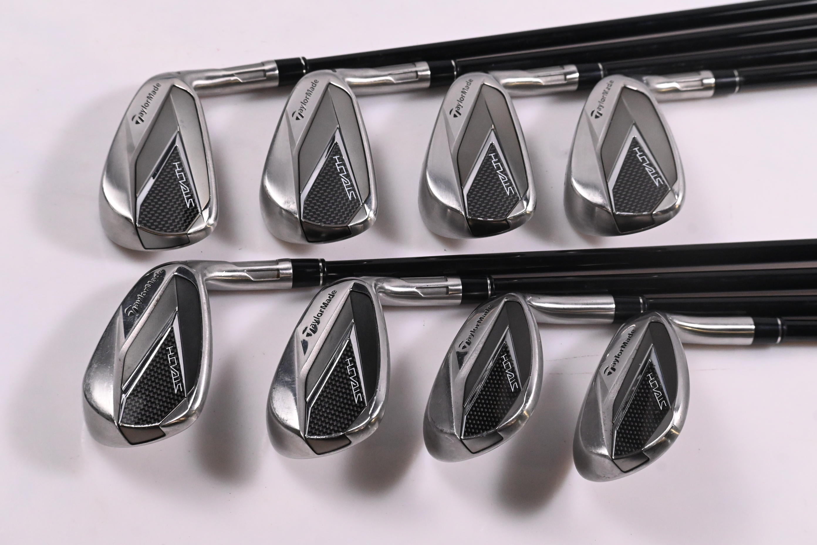 Taylormade Stealth Irons / 5-PW+SW+LW / Regular Flex Ventus Red 6 Shafts