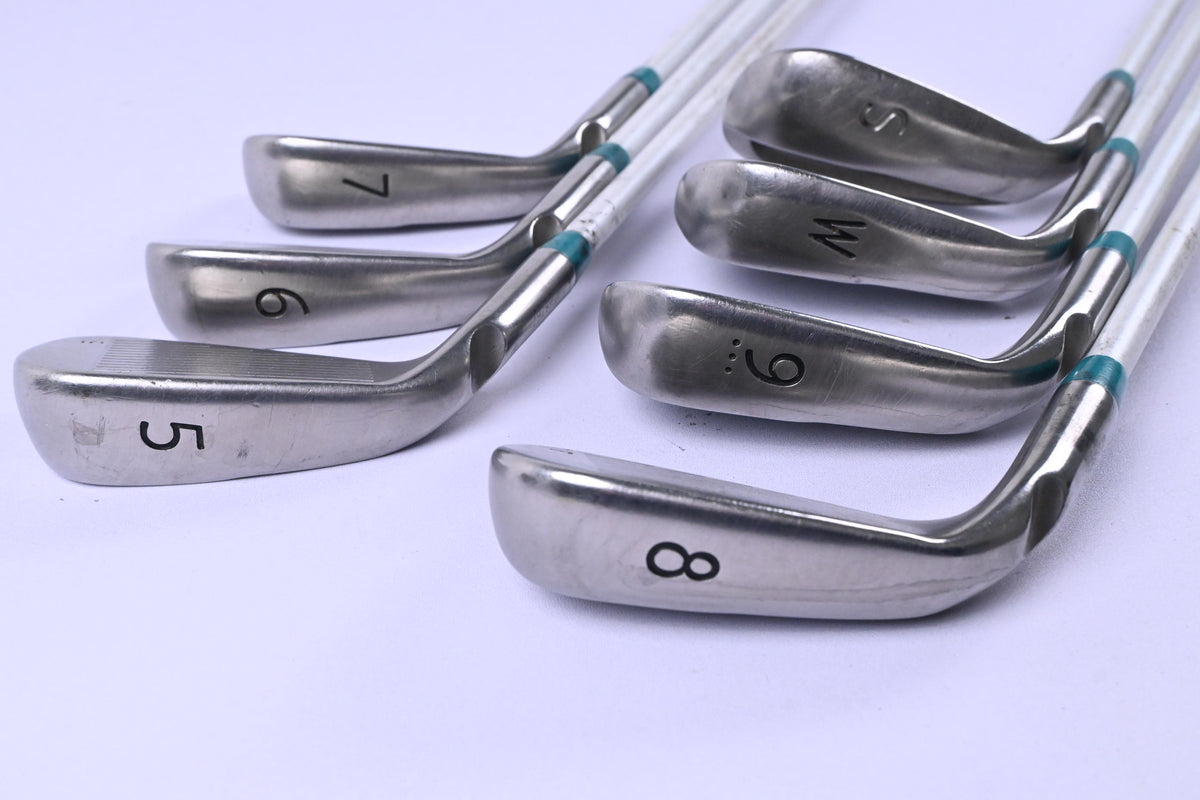 Ladies Ping Rhapsody 2015 Irons / 5-PW+SW / Red Dot / Ladies Flex ULT 220 Shafts