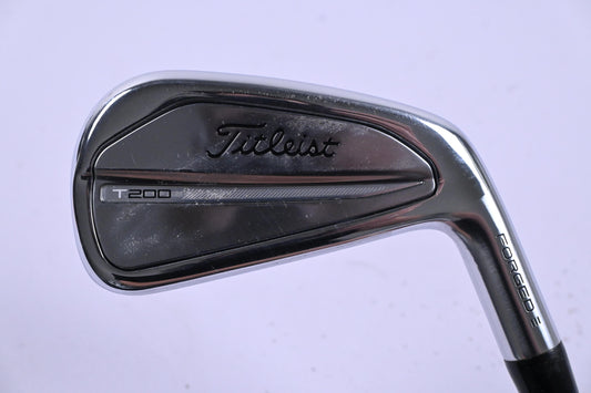 Titleist T200 2023 #4 Iron / 21 Degree / Stiff Flex True Temper AMT S300 Shatf